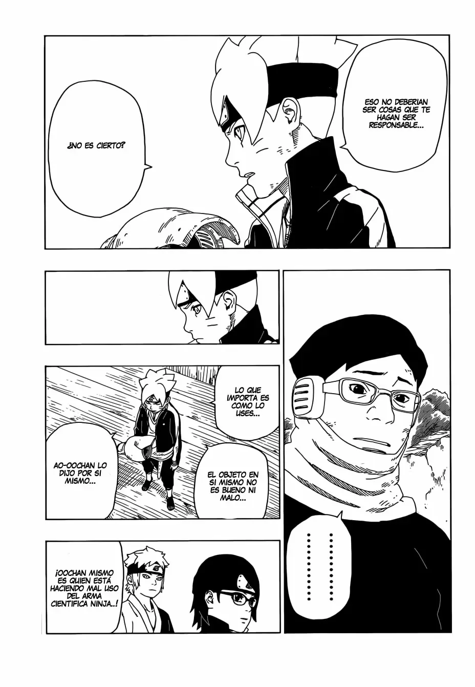 Boruto capítulo 20, página 38