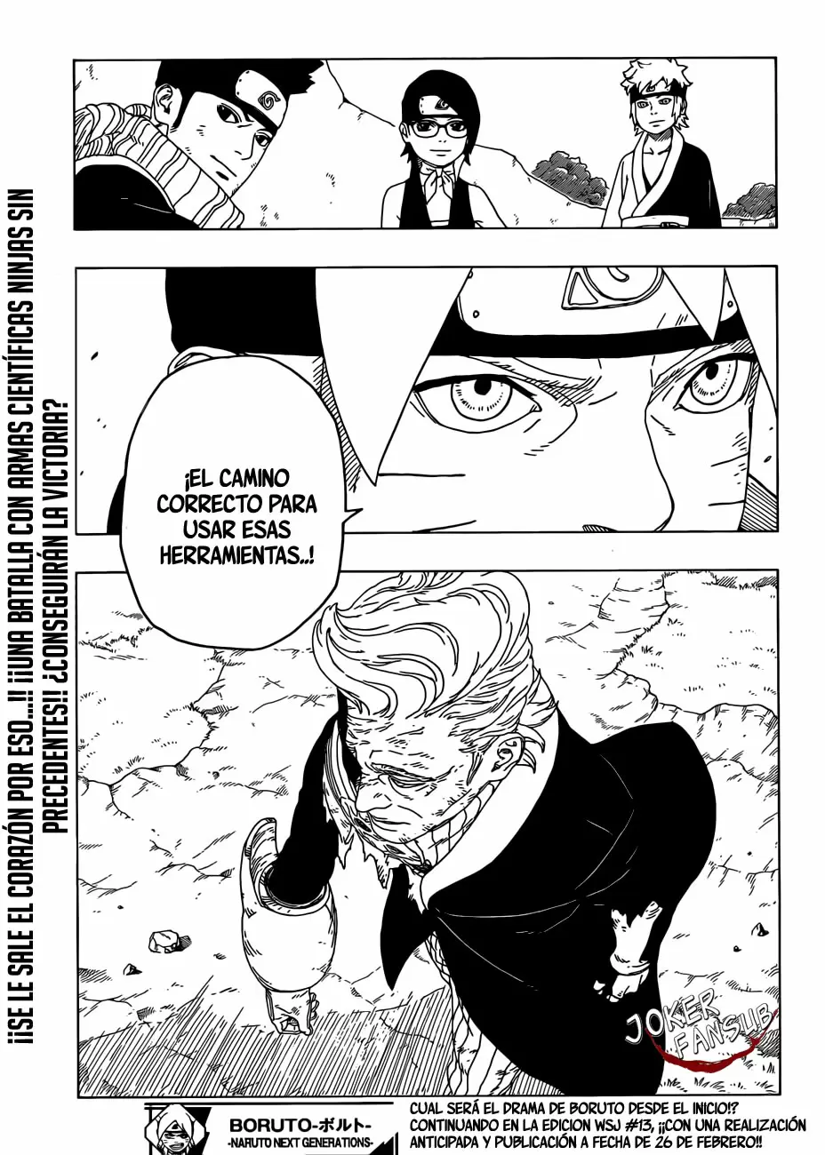 Boruto capítulo 20, página 42