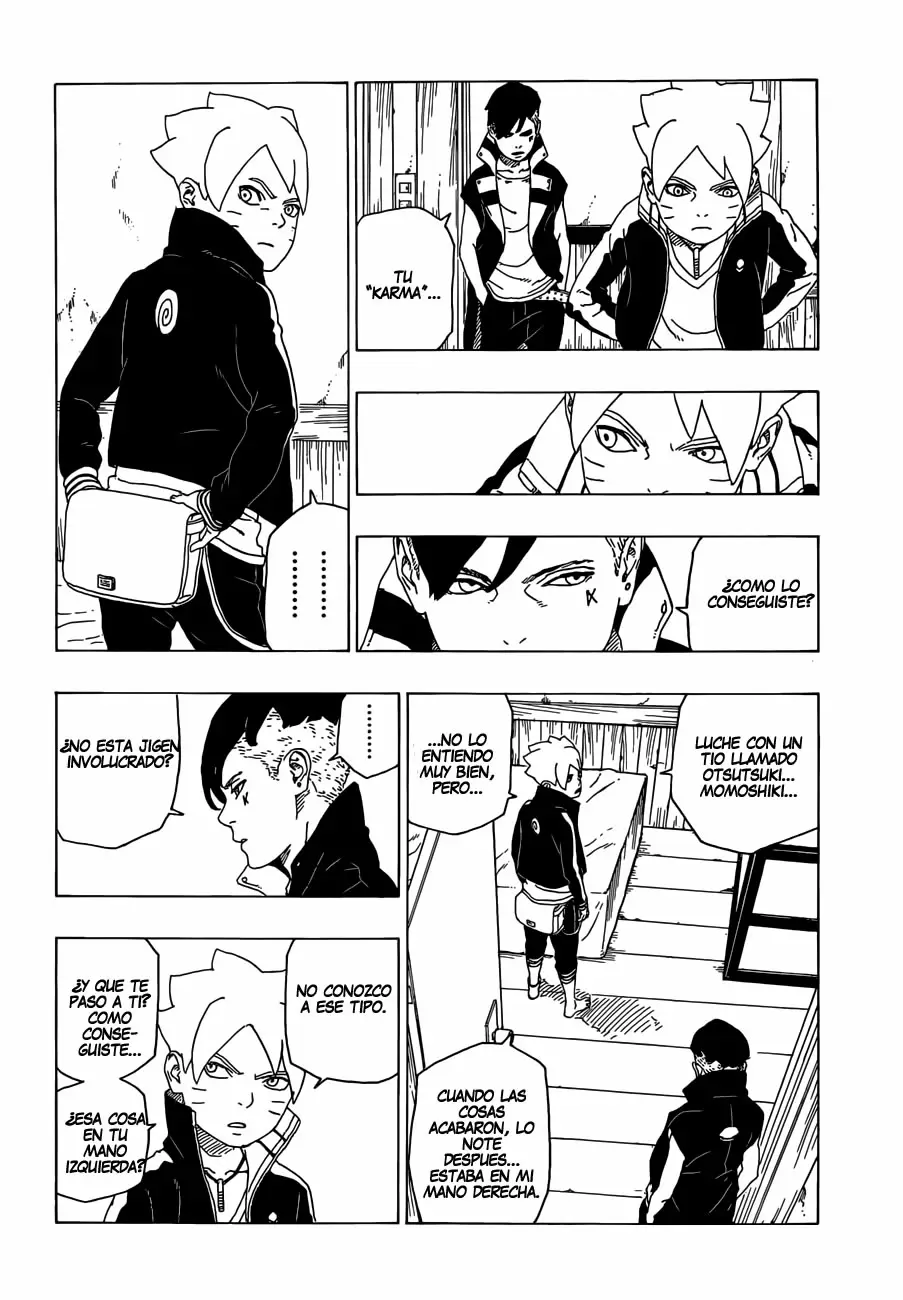 Boruto capítulo 27, página 17