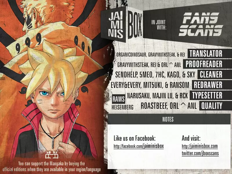 Boruto capítulo 32, página 1