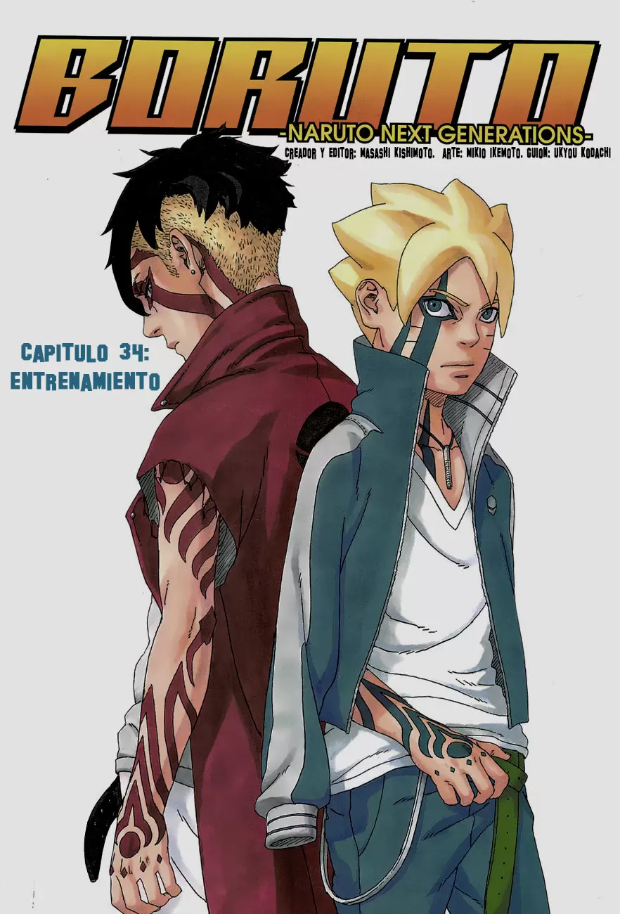 Boruto capítulo 34, página 1