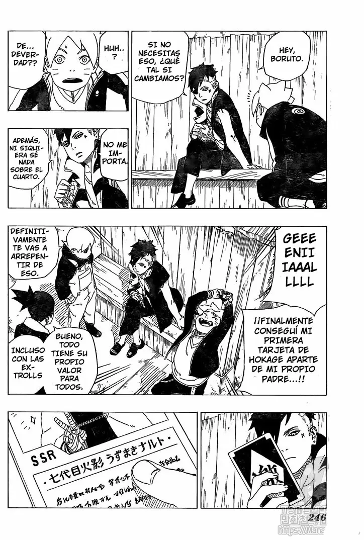 Boruto capítulo 34, página 32