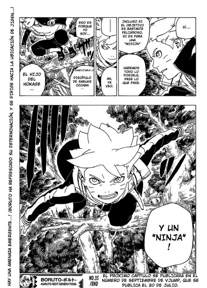 Boruto capítulo 35, página 40