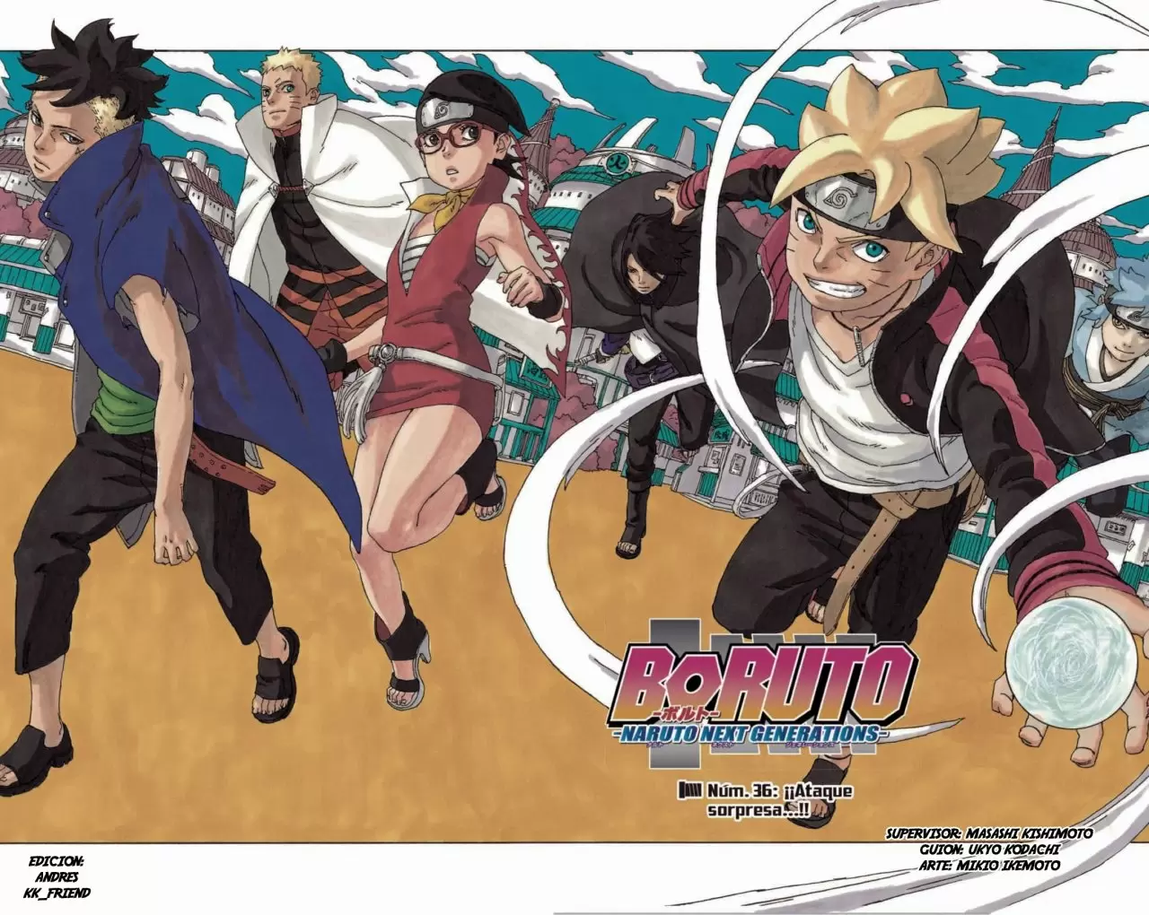 Boruto capítulo 36, página 1