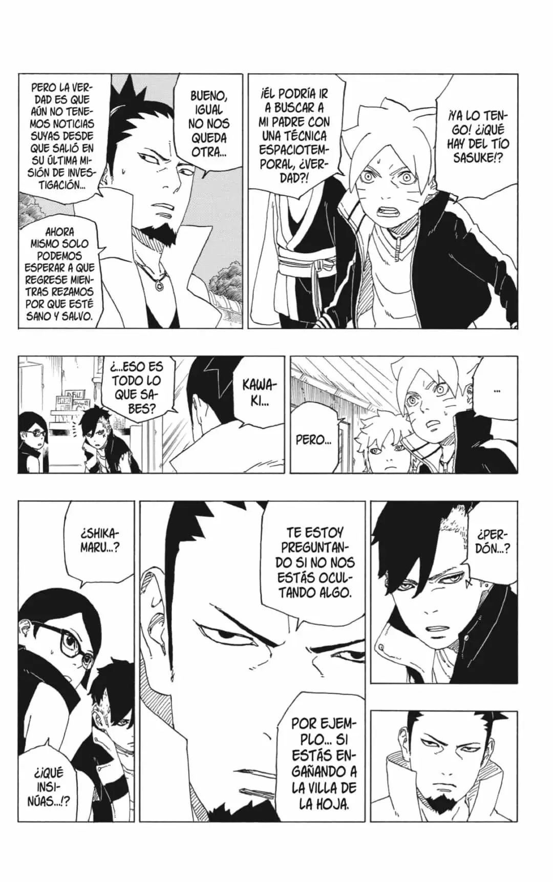 Boruto capítulo 39, página 10
