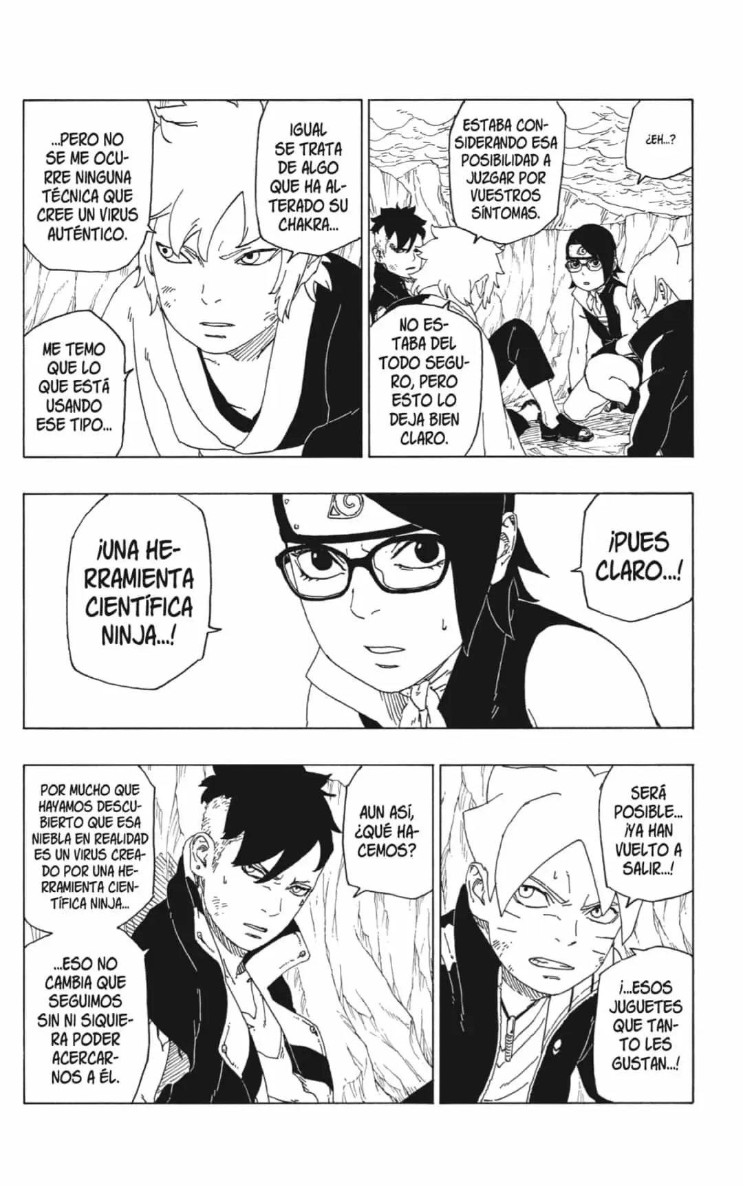 Boruto capítulo 41, página 8