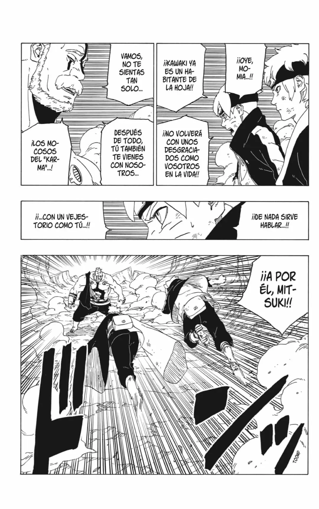 Boruto capítulo 42, página 8