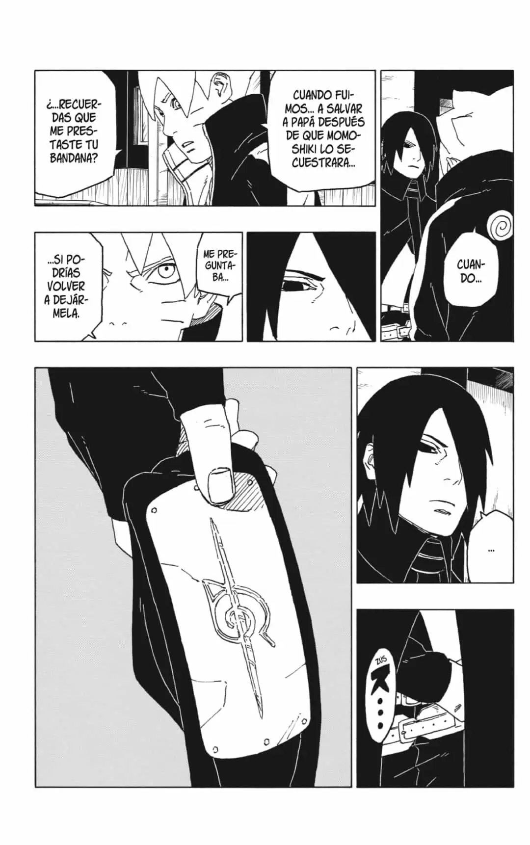 Boruto capítulo 49, página 35