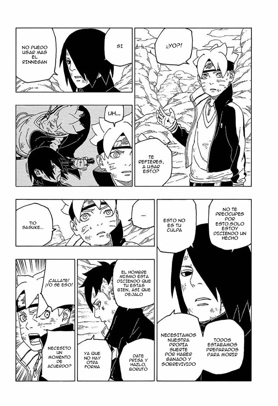 Boruto capítulo 55, página 15