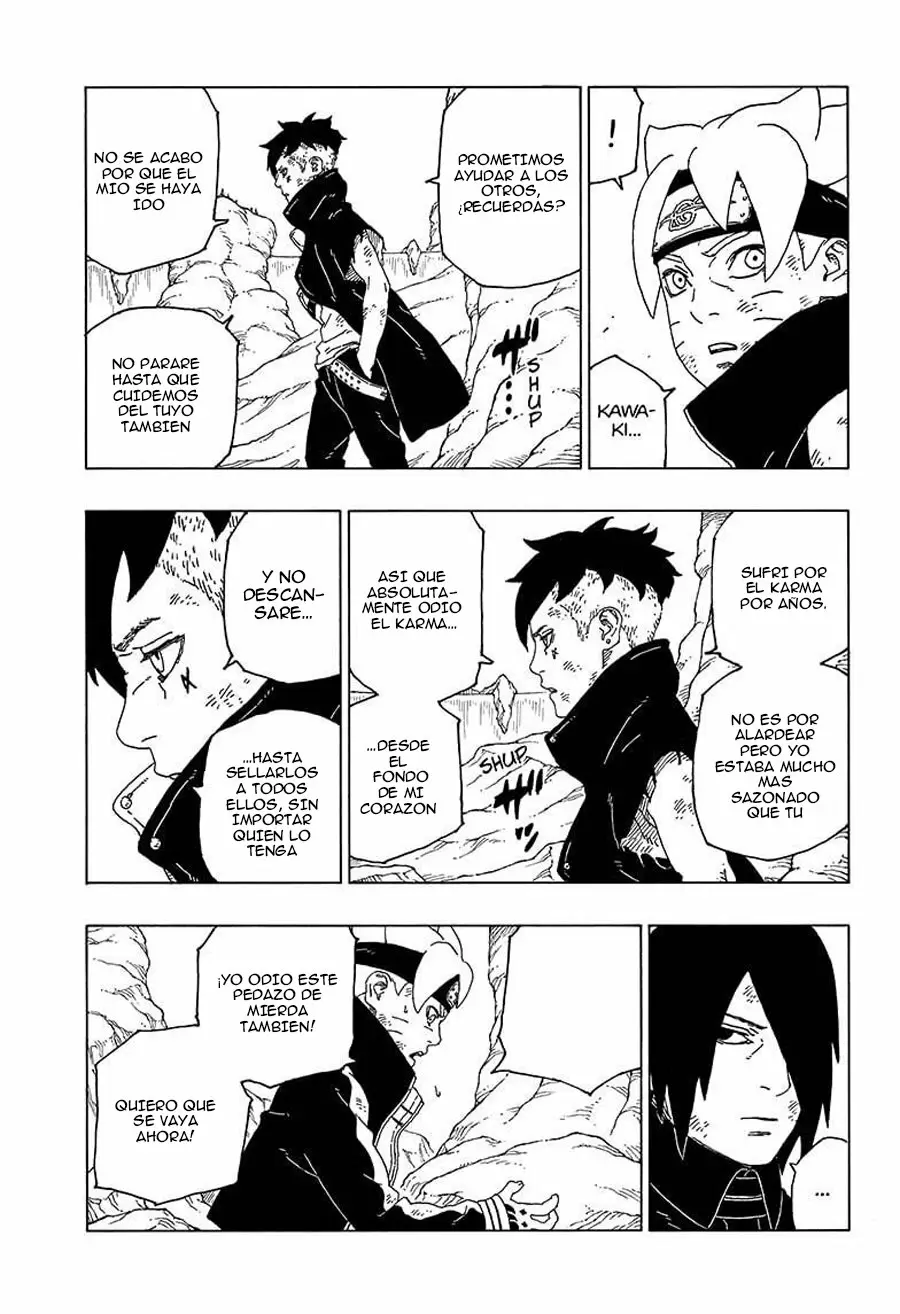 Boruto capítulo 55, página 32