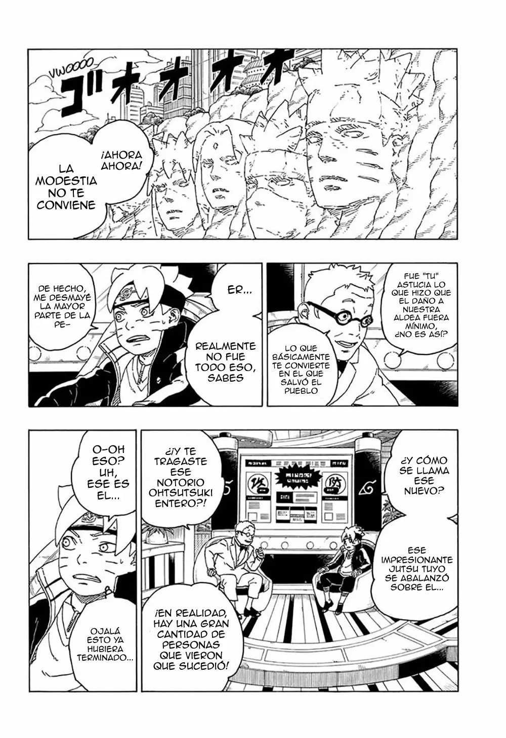 Boruto capítulo 56, página 3