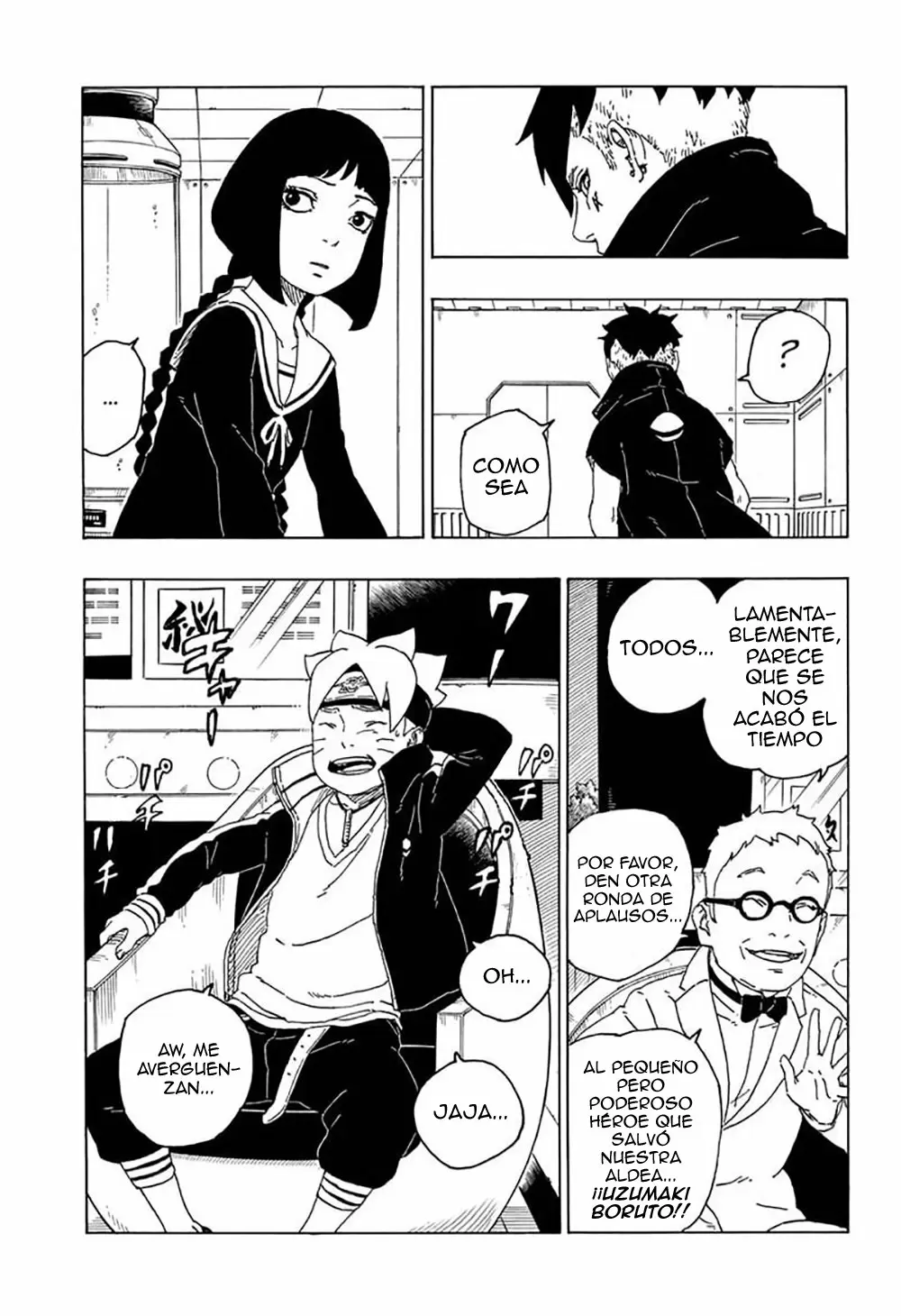 Boruto capítulo 56, página 8