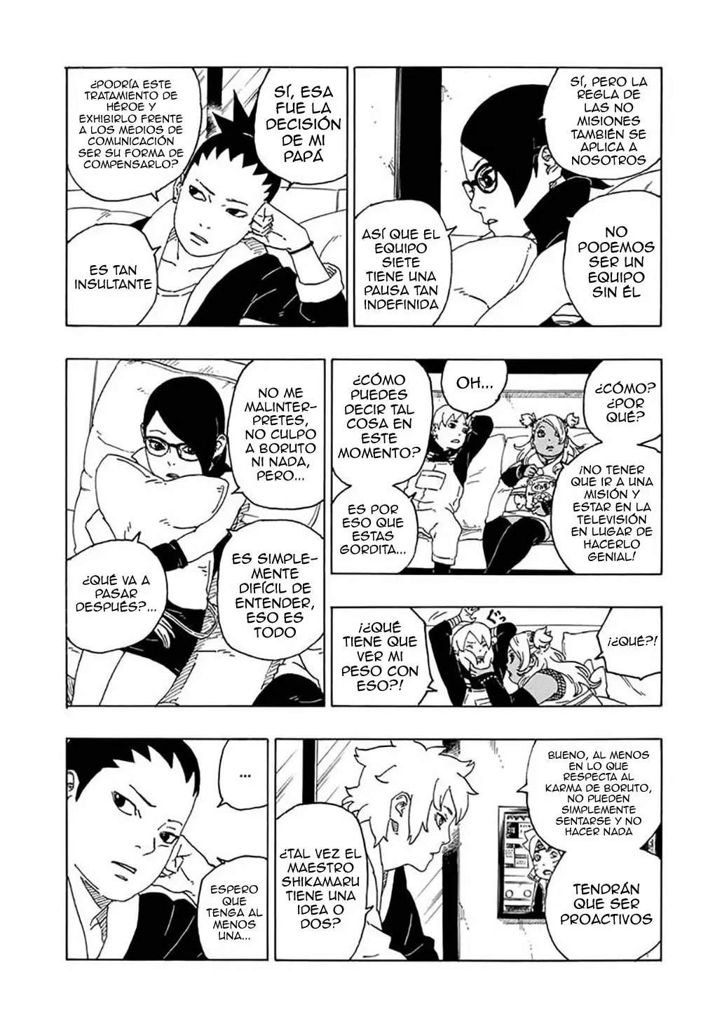Boruto capítulo 56, página 10