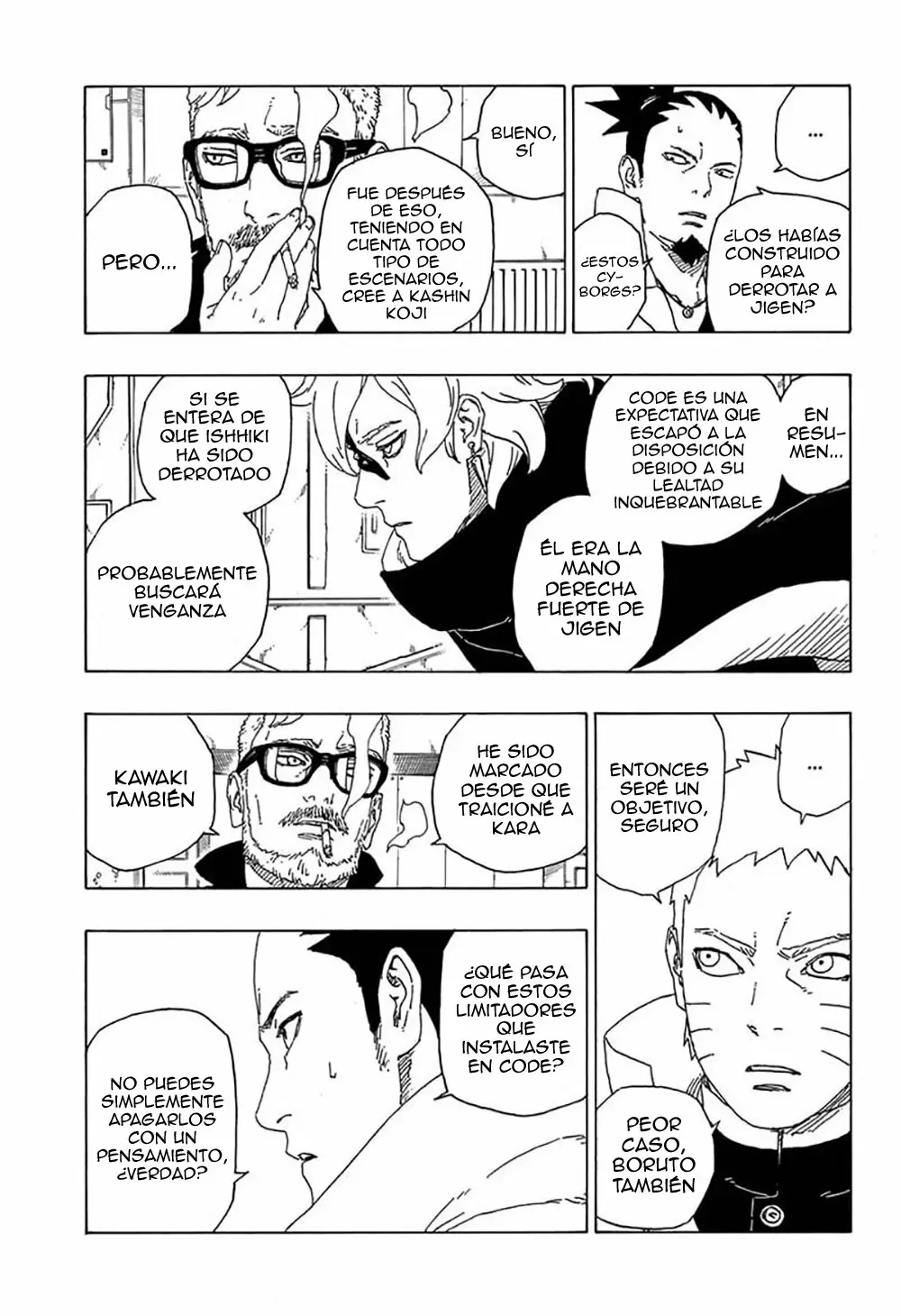 Boruto capítulo 56, página 34