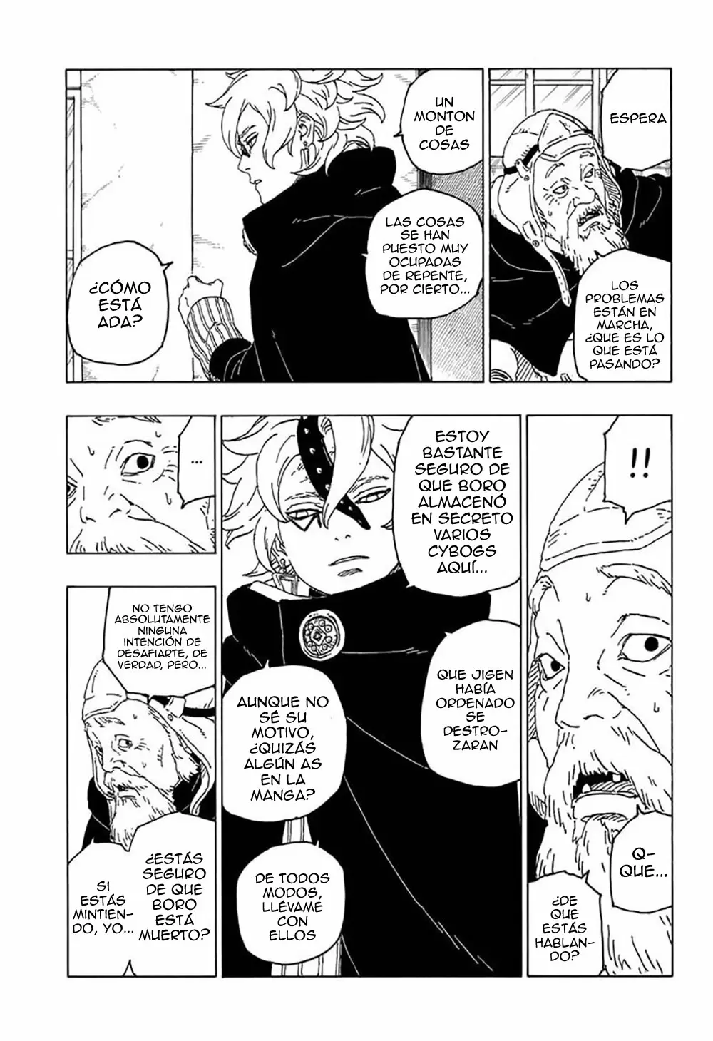 Boruto capítulo 56, página 40