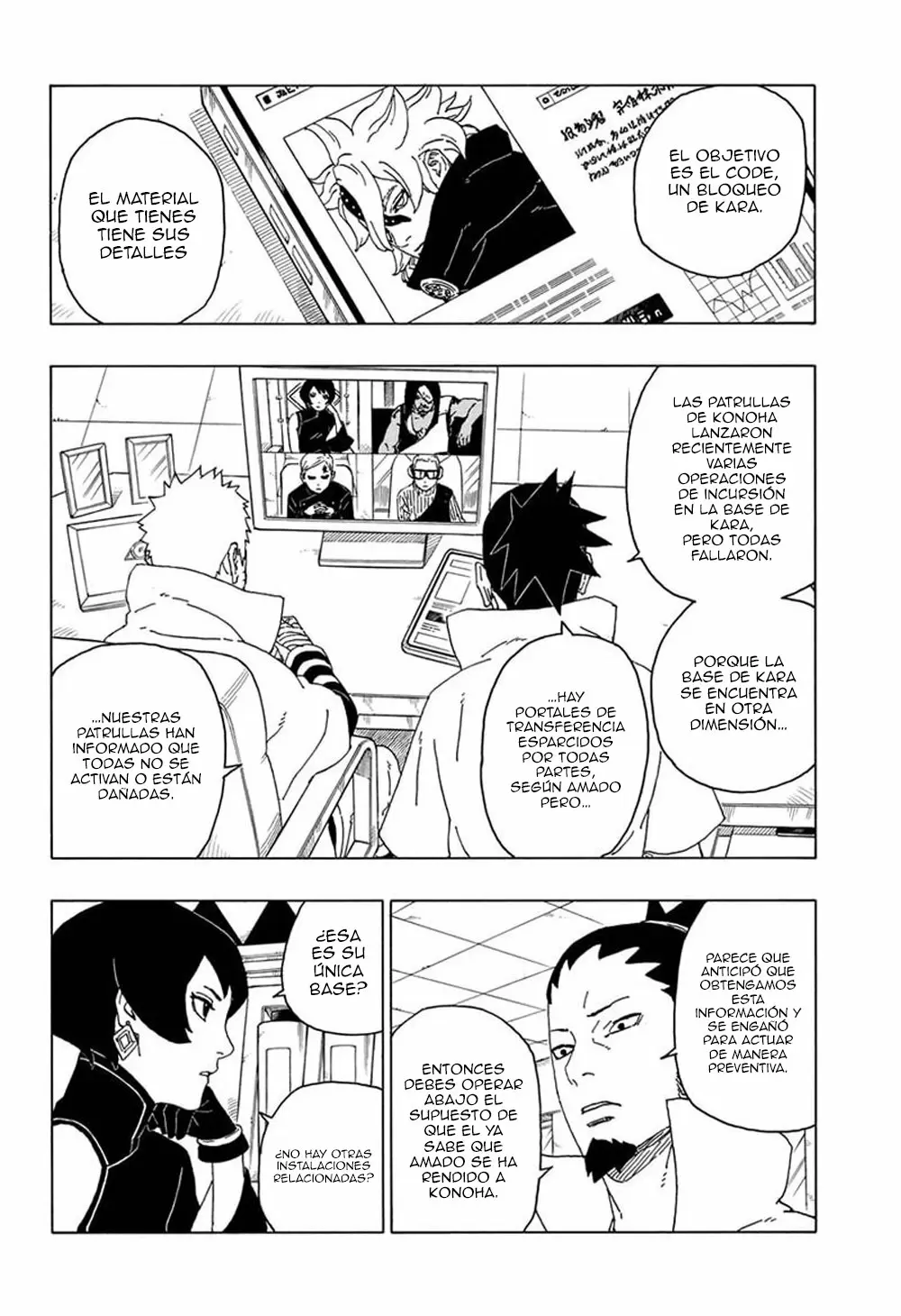 Boruto capítulo 57, página 8
