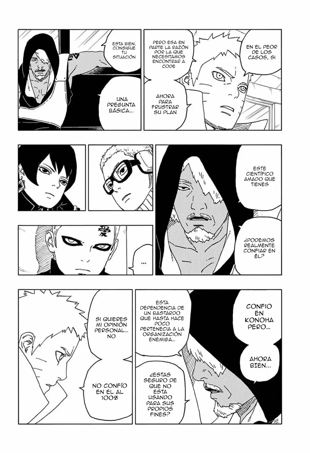 Boruto capítulo 57, página 10