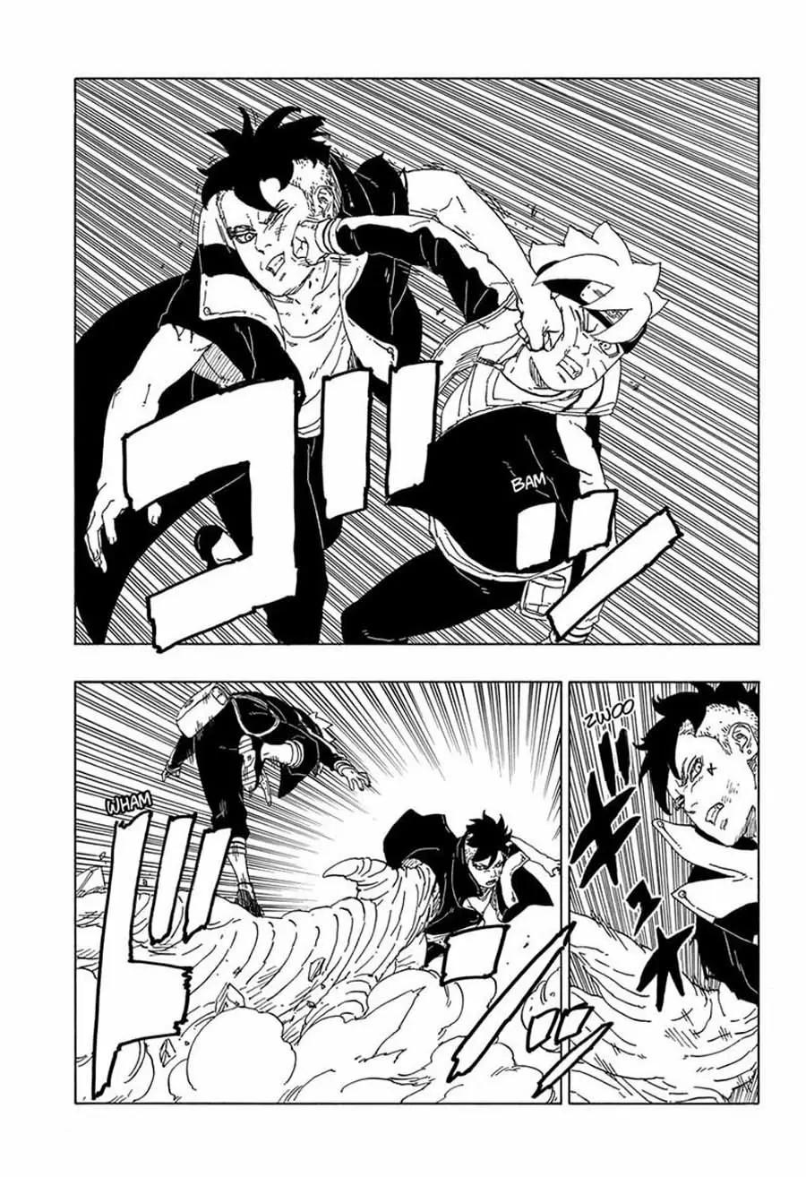 Boruto capítulo 58, página 28