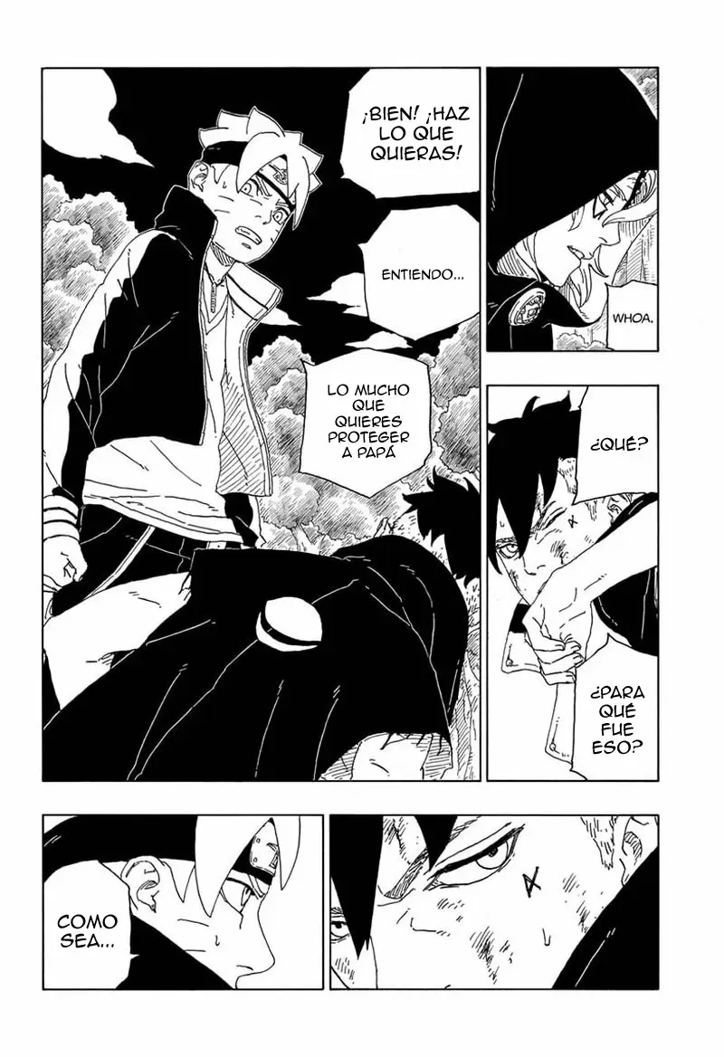 Boruto capítulo 63, página 15