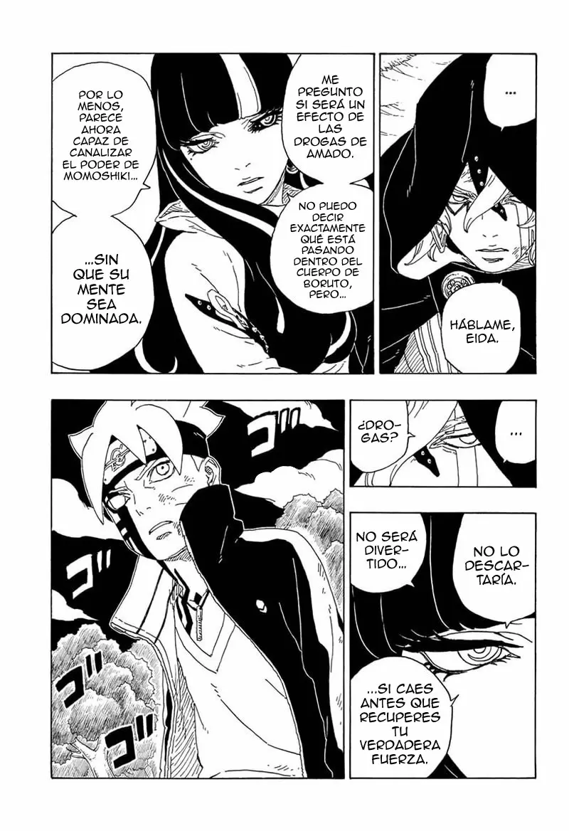 Boruto capítulo 64, página 14