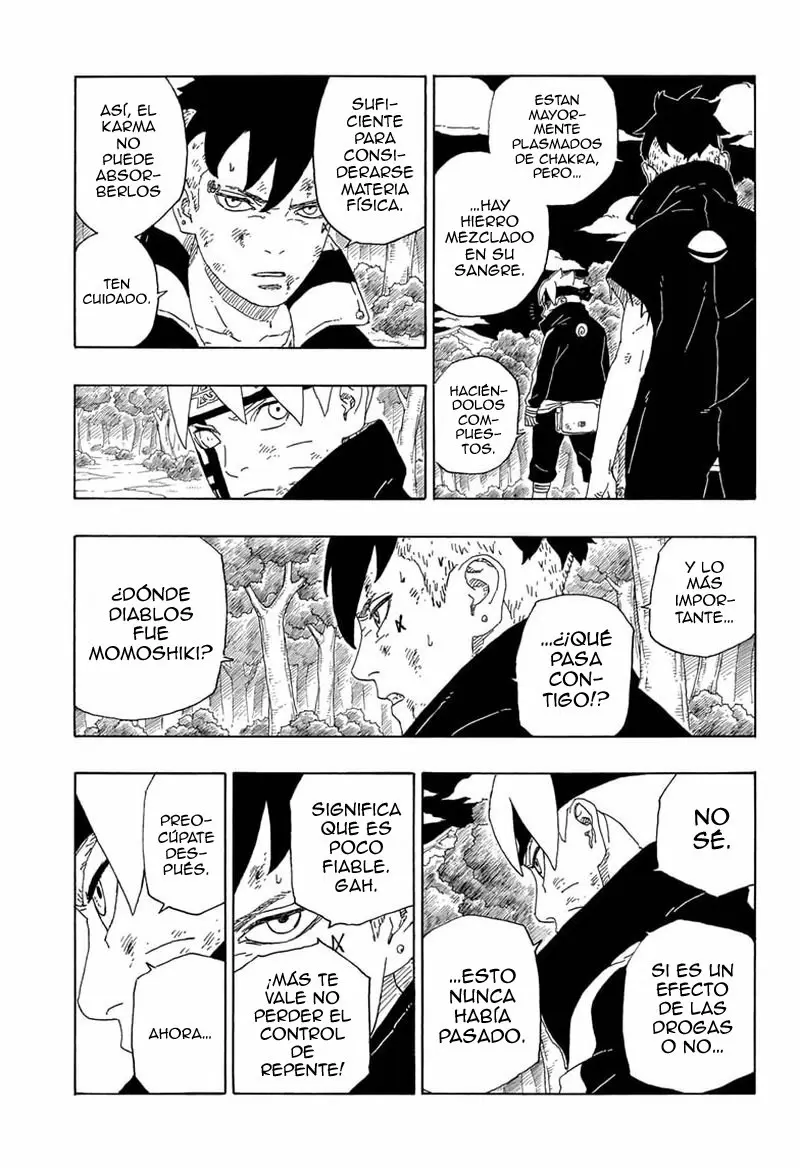 Boruto capítulo 64, página 22