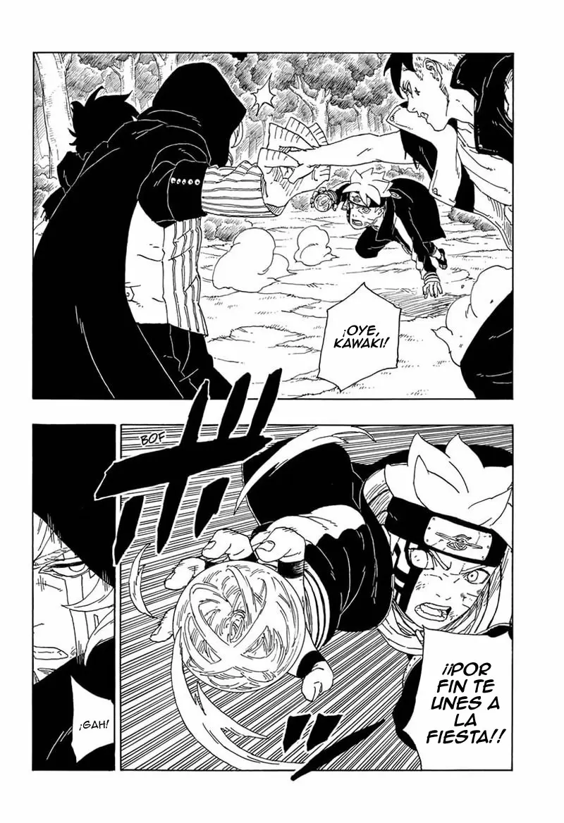 Boruto capítulo 64, página 27