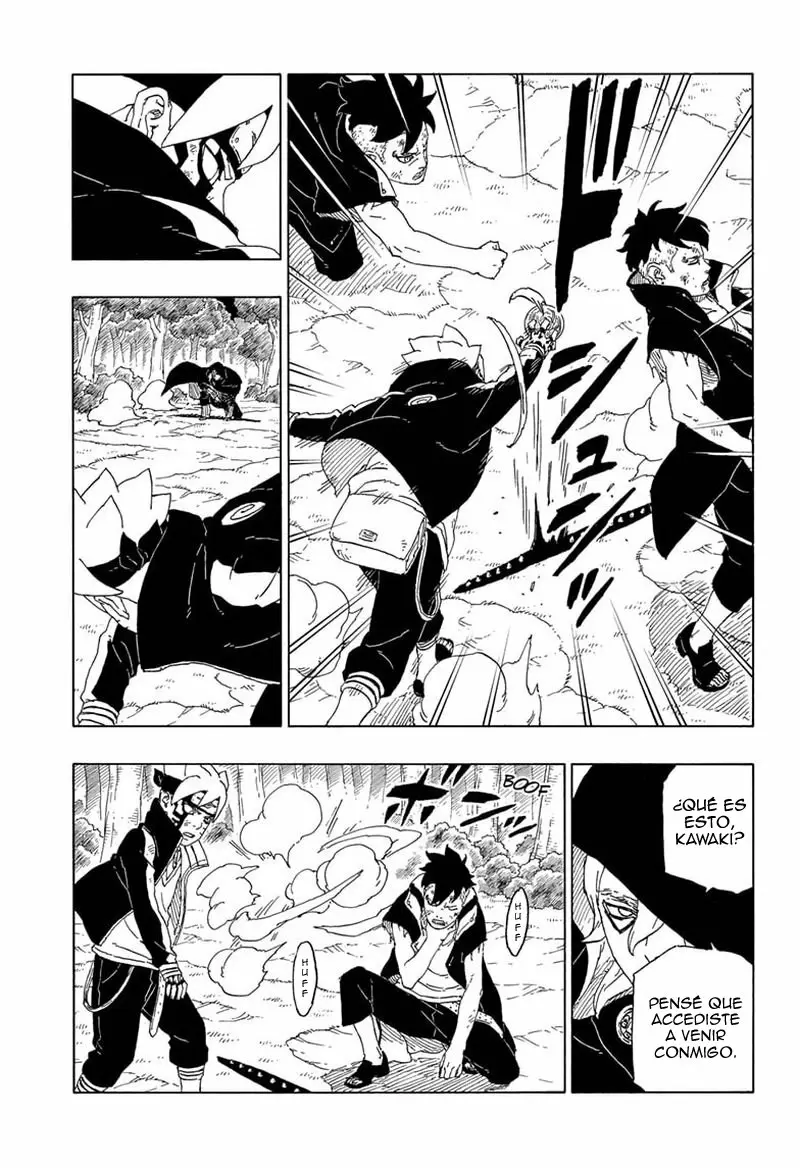 Boruto capítulo 64, página 28