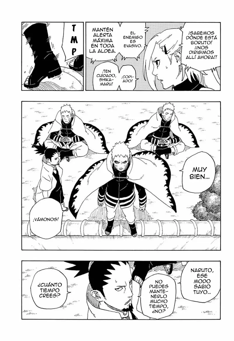 Boruto capítulo 64, página 32
