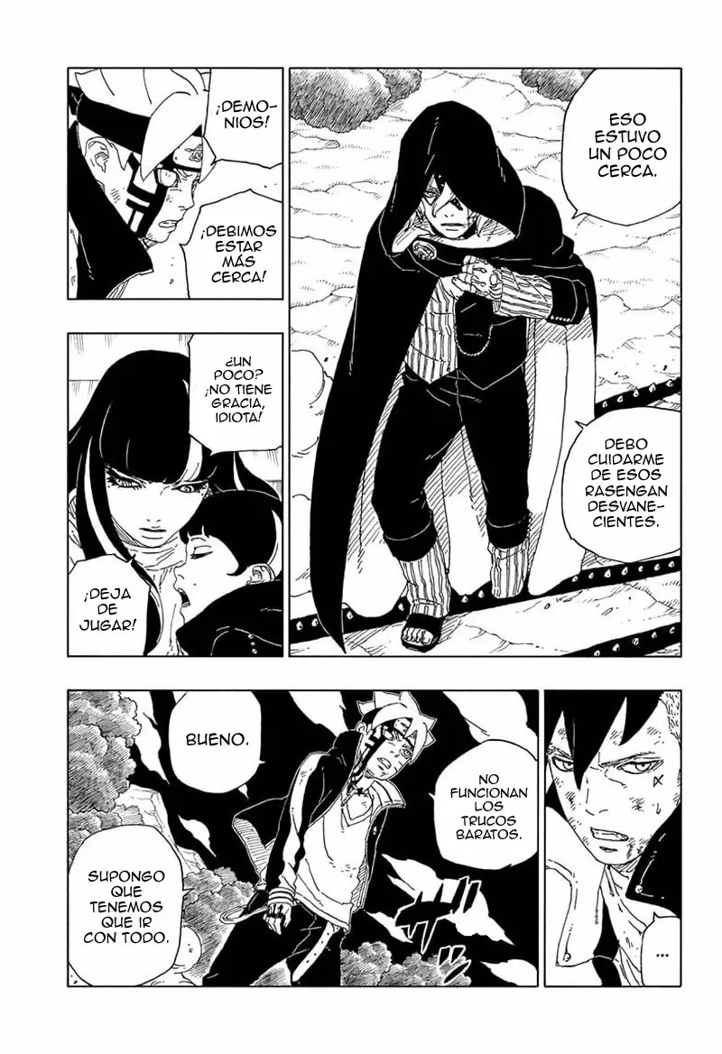Boruto capítulo 64, página 40