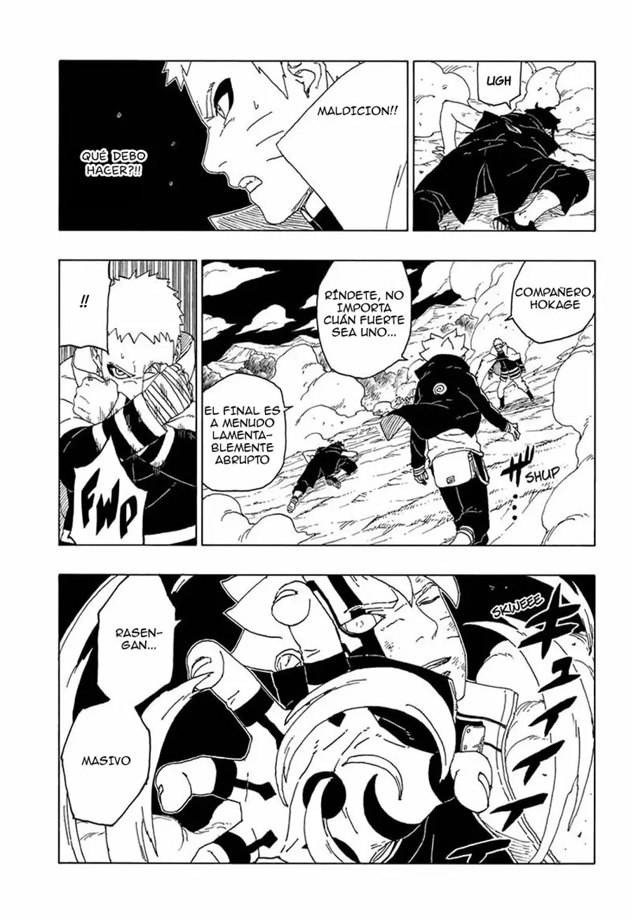Boruto capítulo 65, página 36