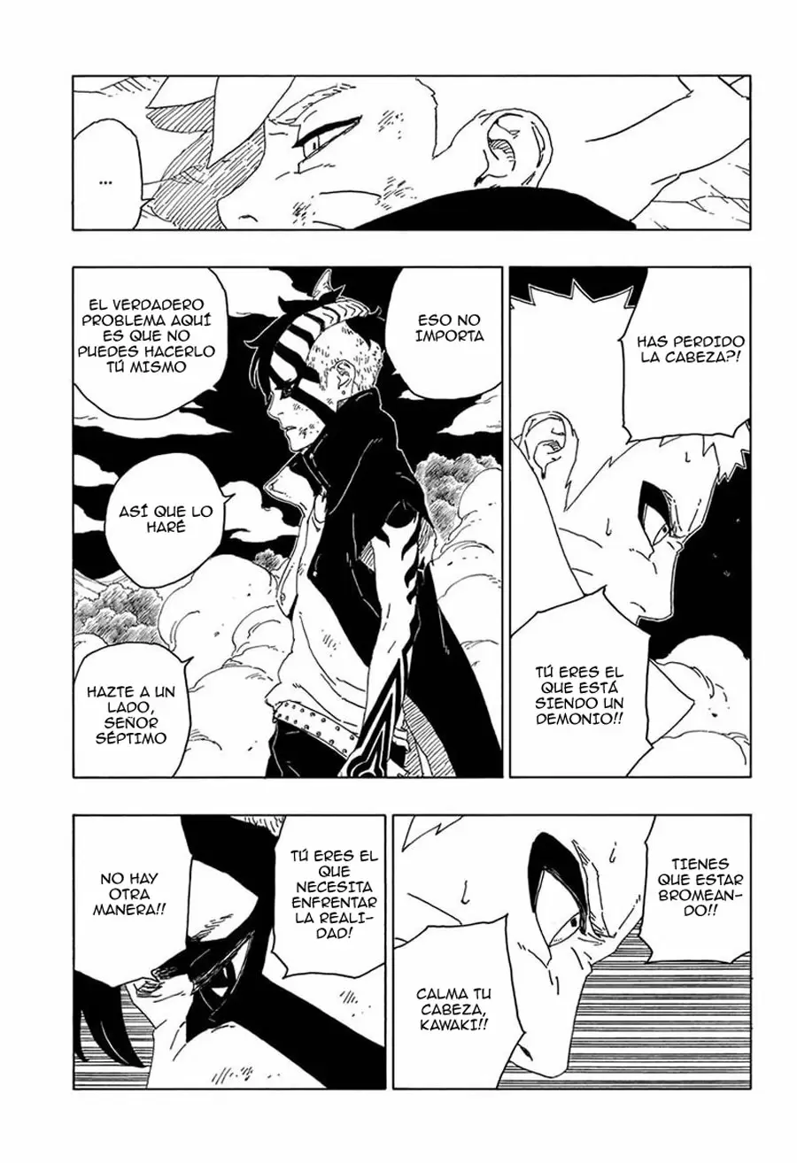 Boruto capítulo 66, página 28