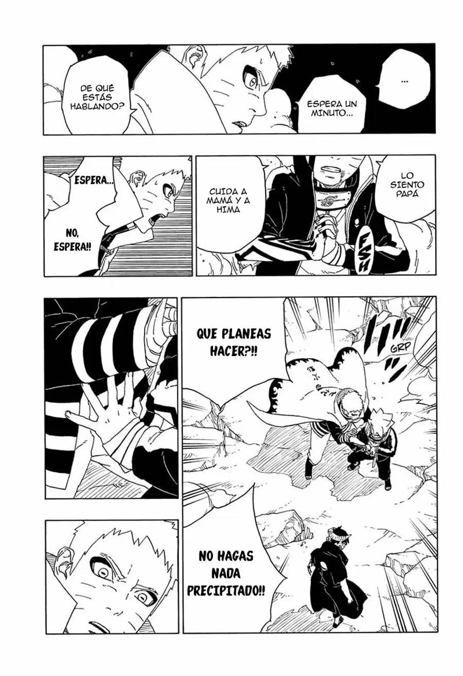 Boruto capítulo 66, página 34