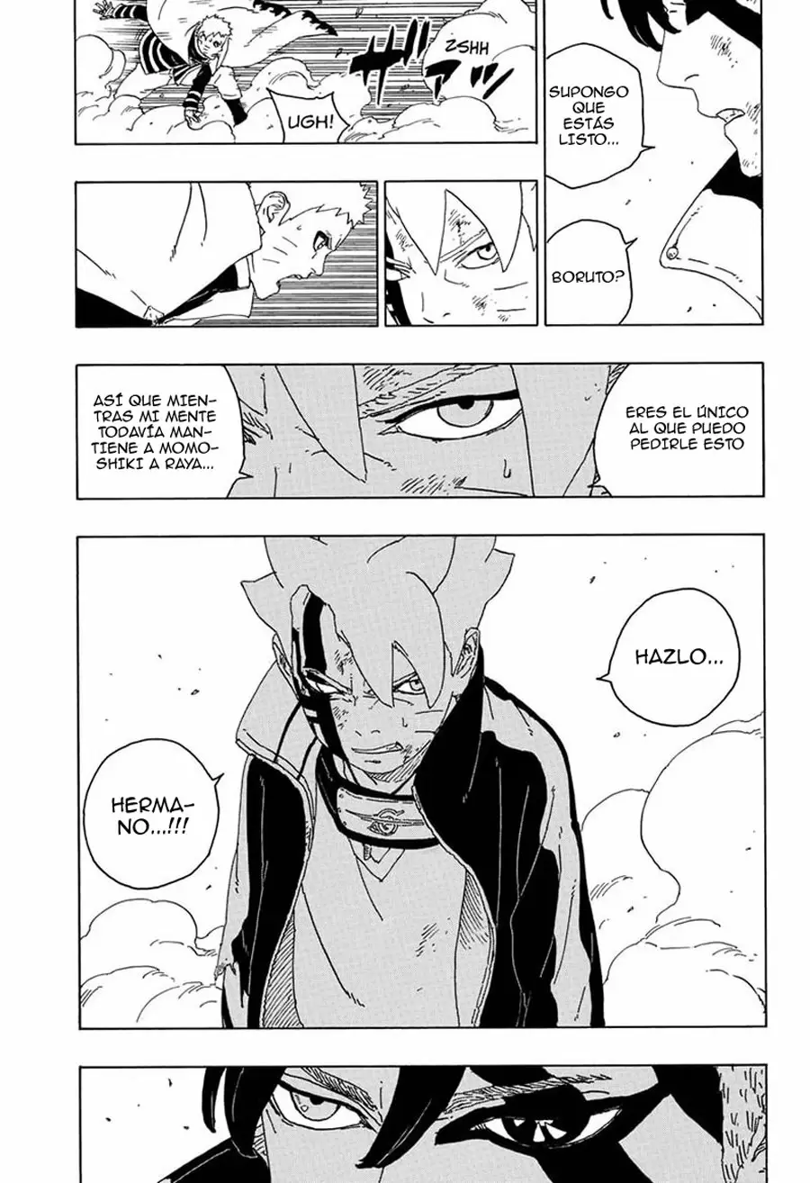 Boruto capítulo 66, página 36