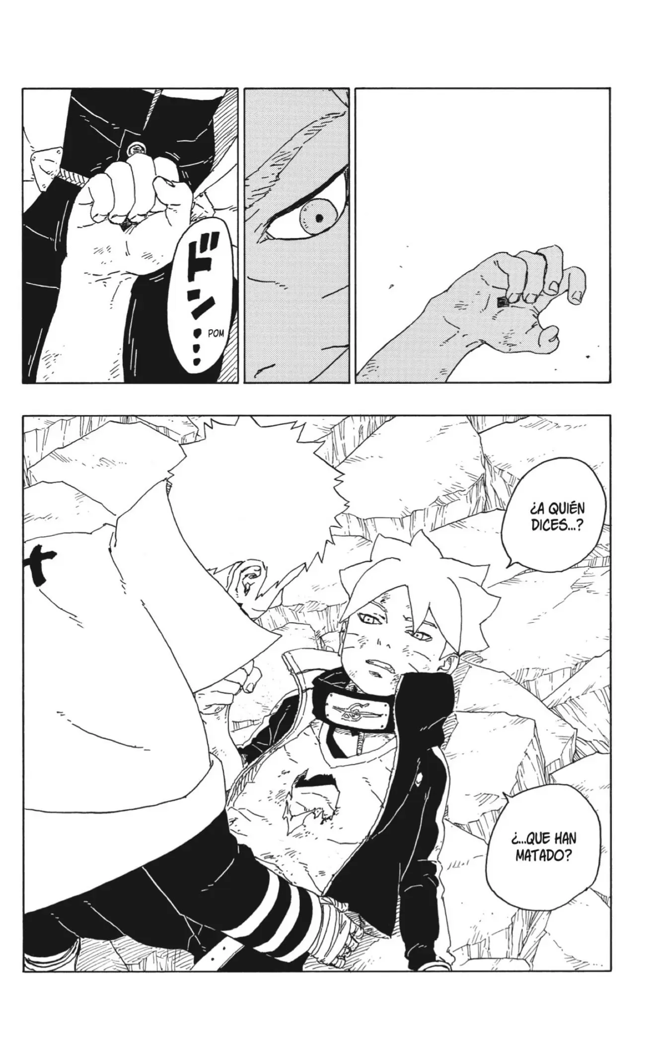 Boruto capítulo 67, página 28