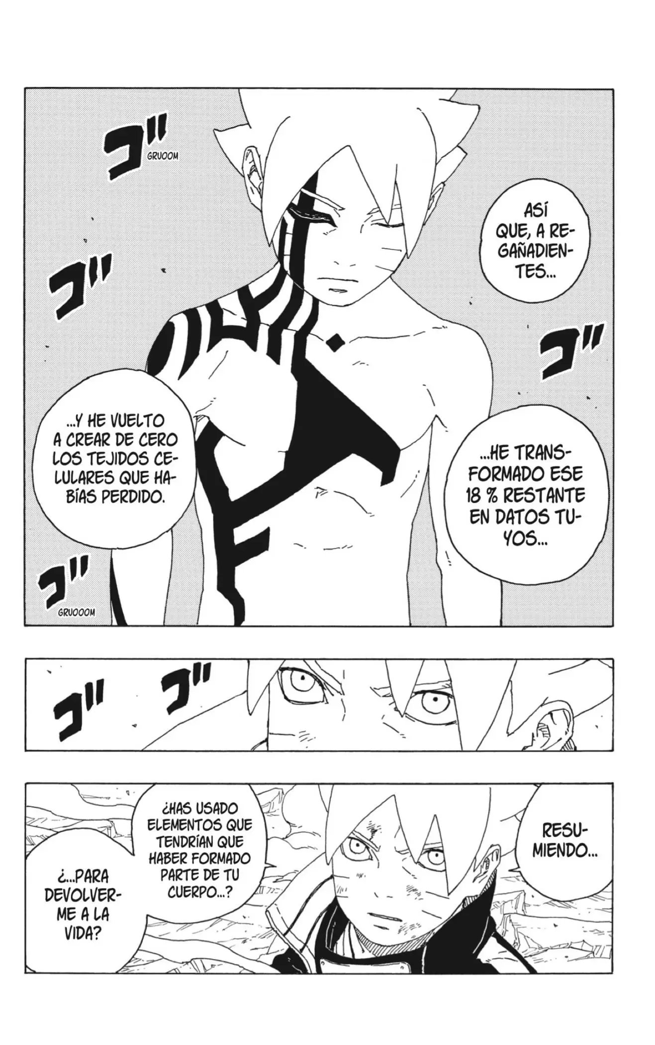 Boruto capítulo 67, página 36