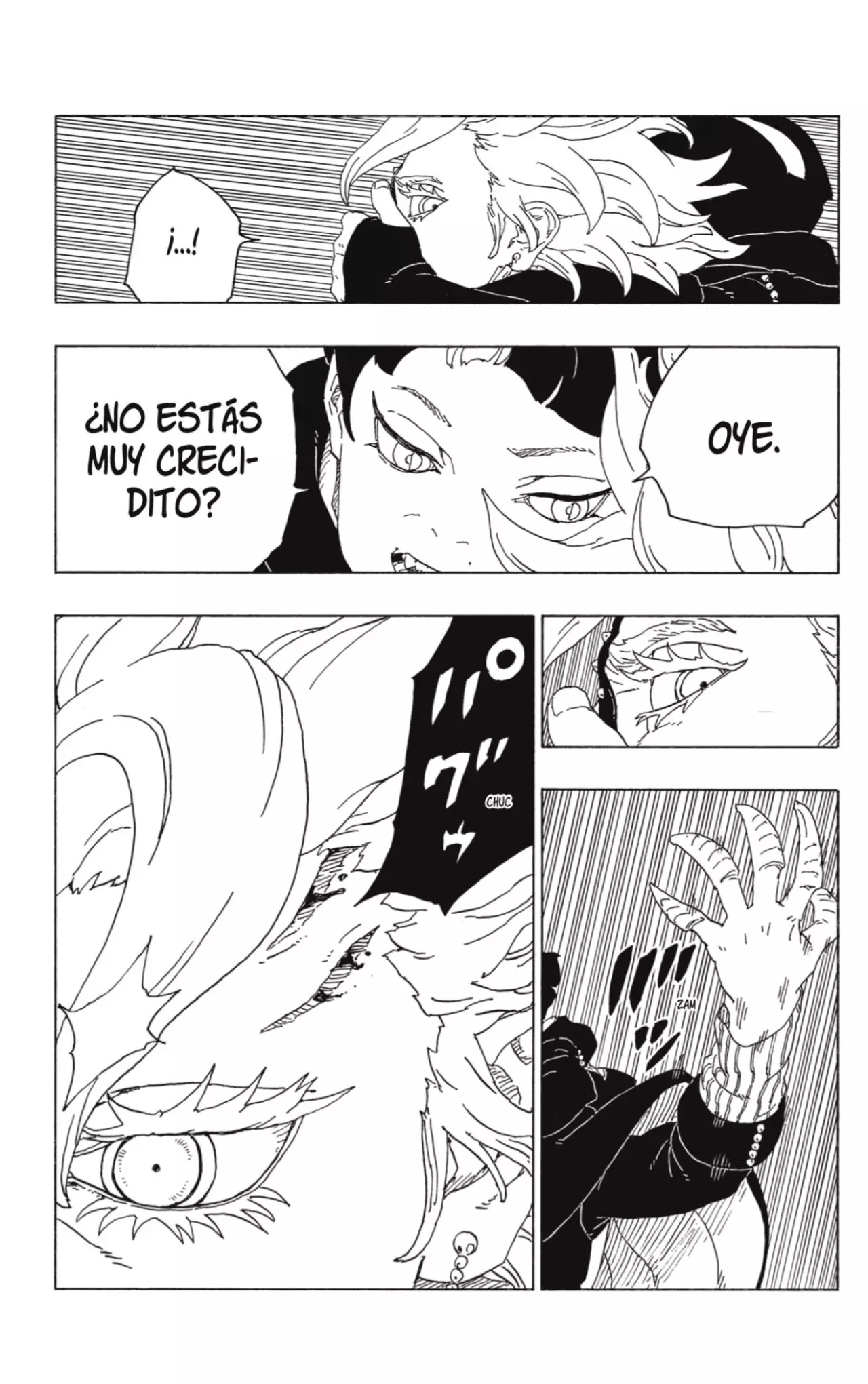 Boruto capítulo 71, página 8