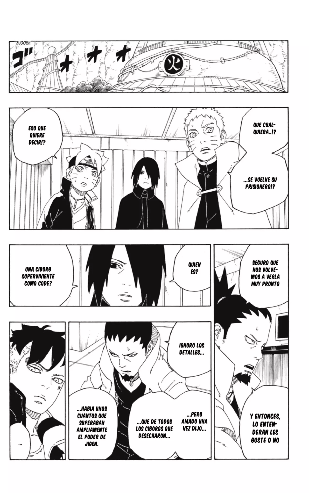 Boruto capítulo 71, página 15