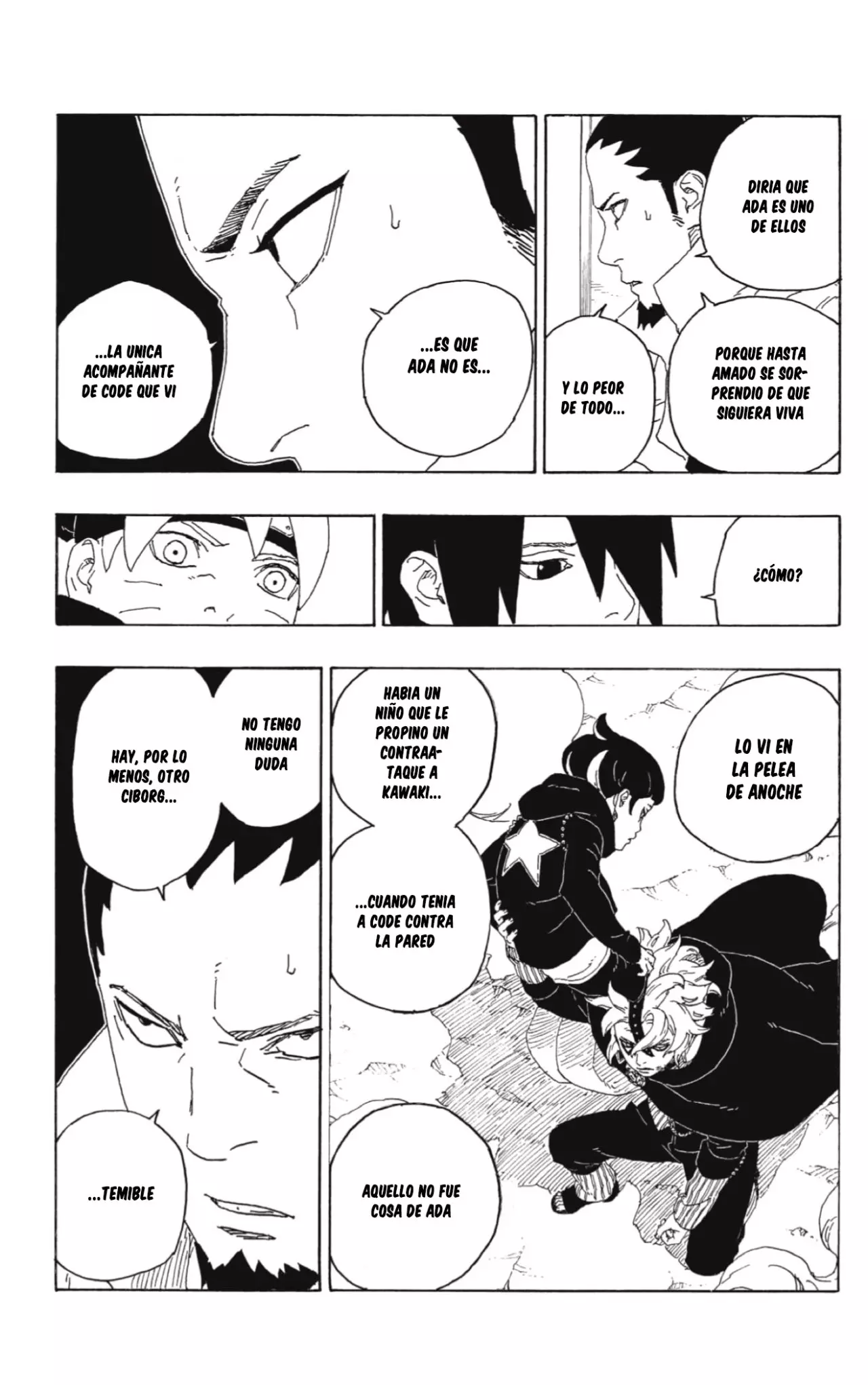 Boruto capítulo 71, página 16