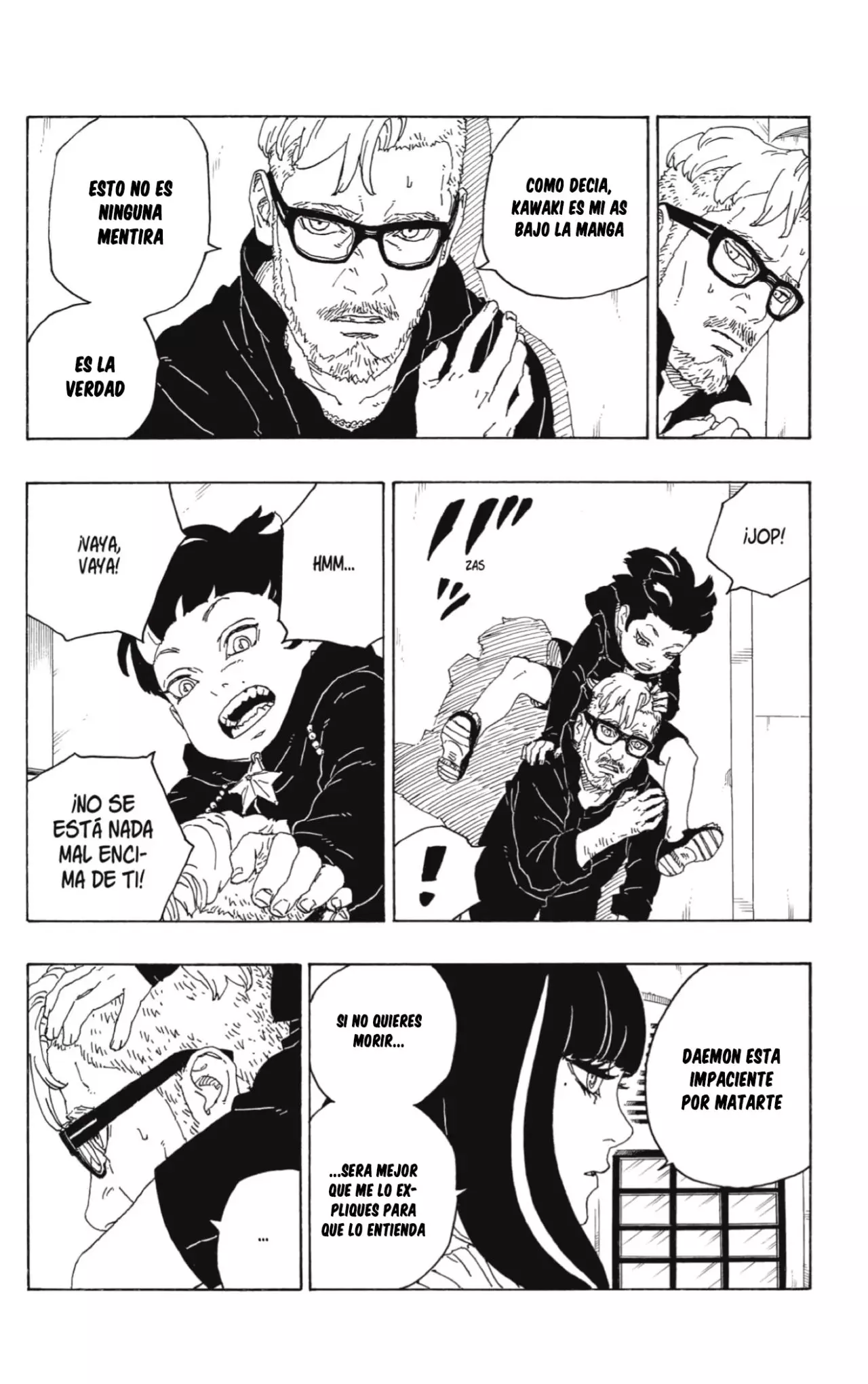 Boruto capítulo 71, página 35