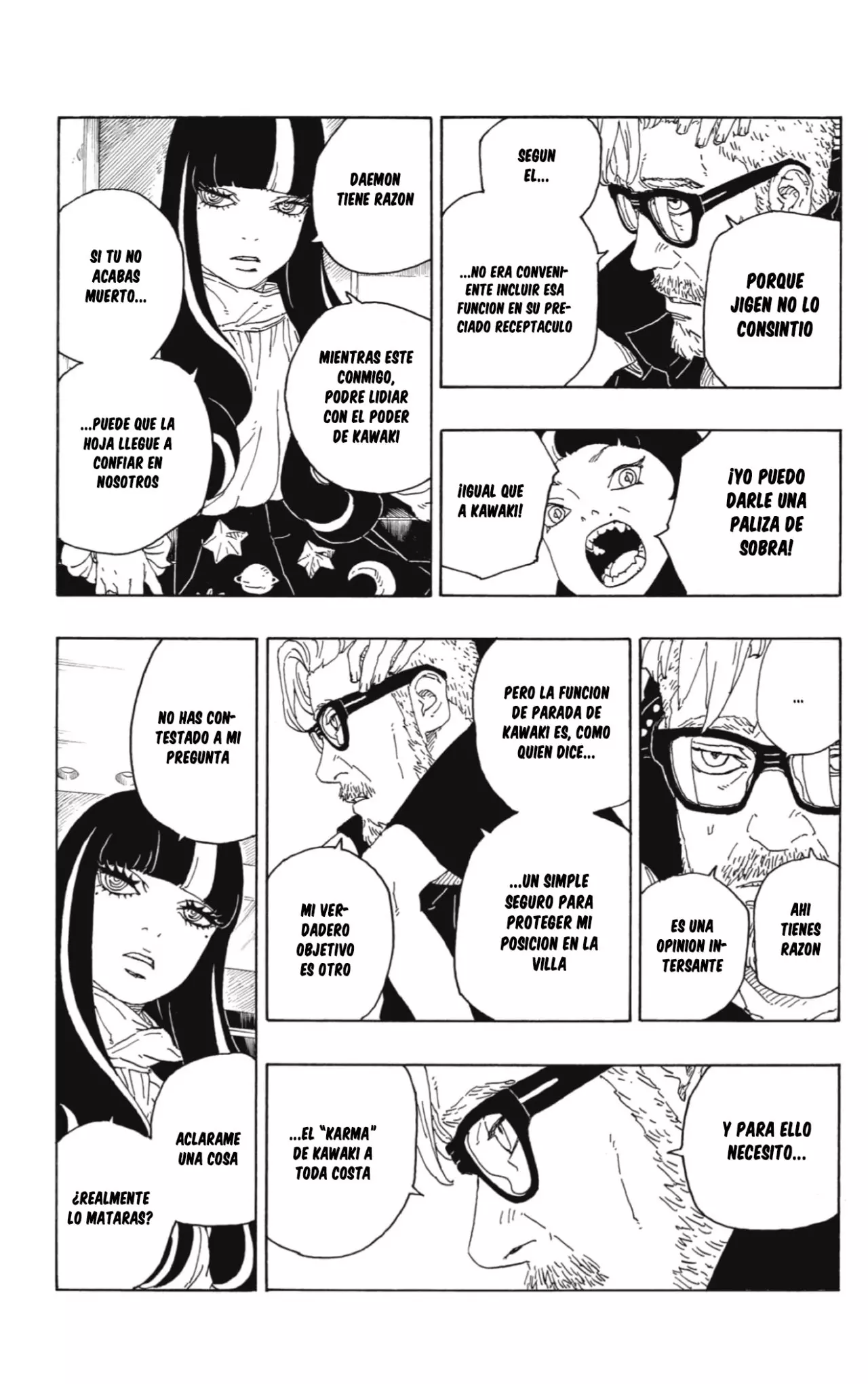 Boruto capítulo 71, página 38