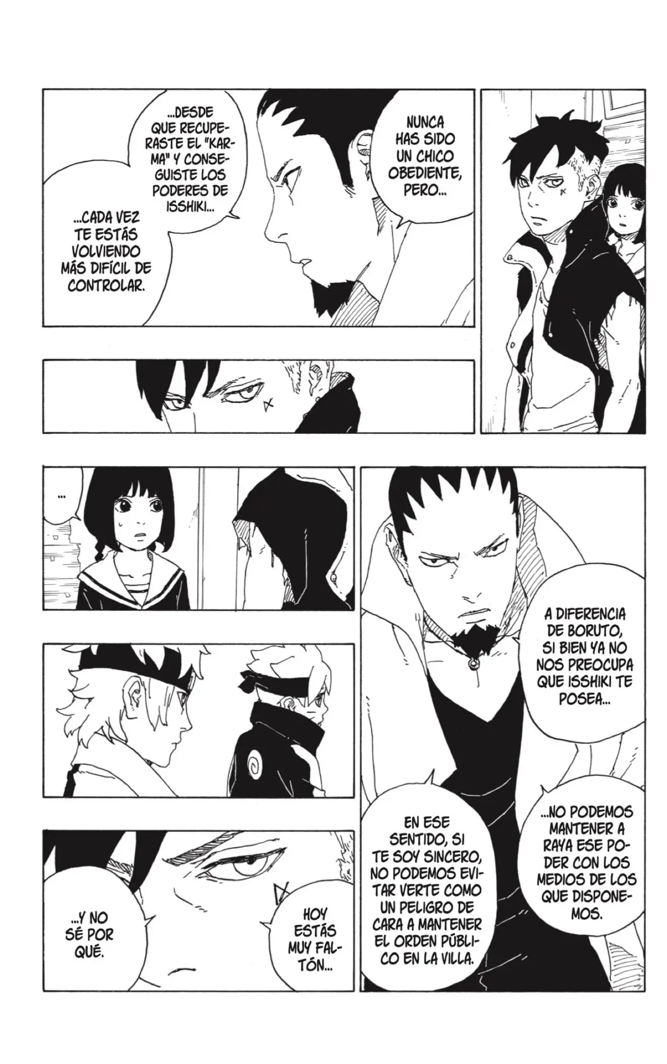 Boruto capítulo 73, página 7