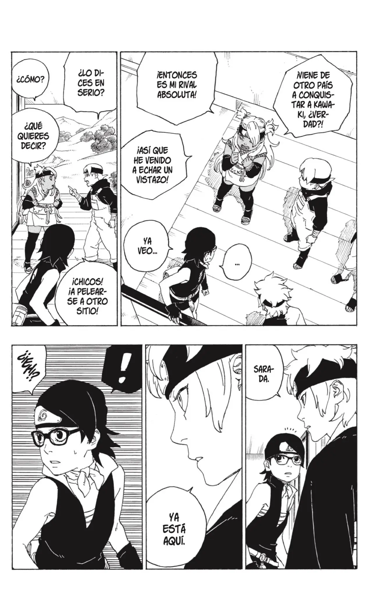 Boruto capítulo 74, página 14