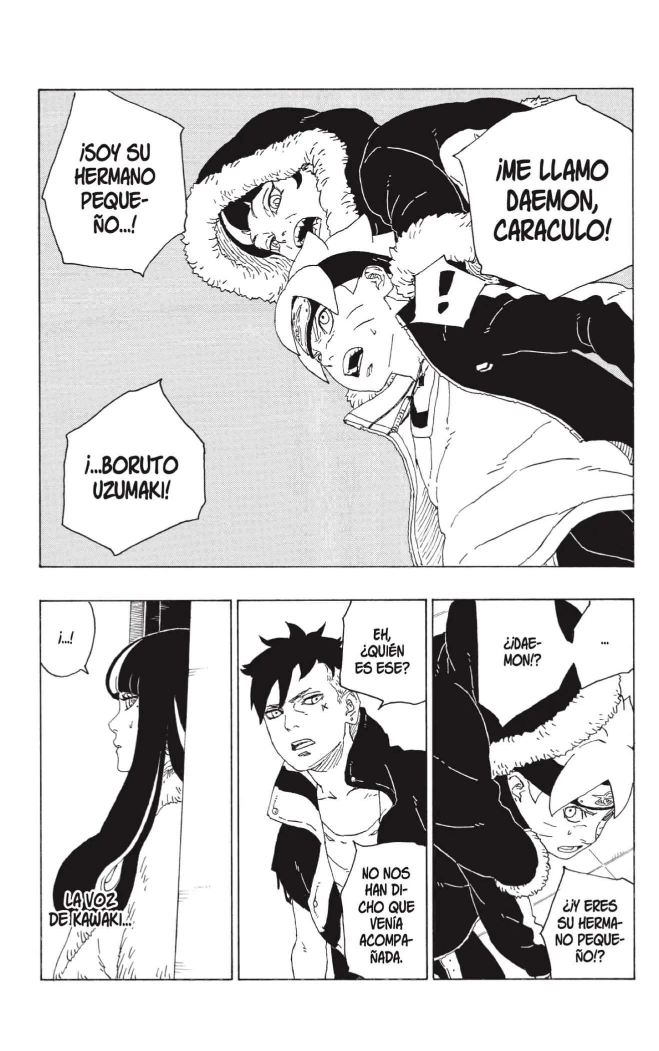 Boruto capítulo 74, página 27
