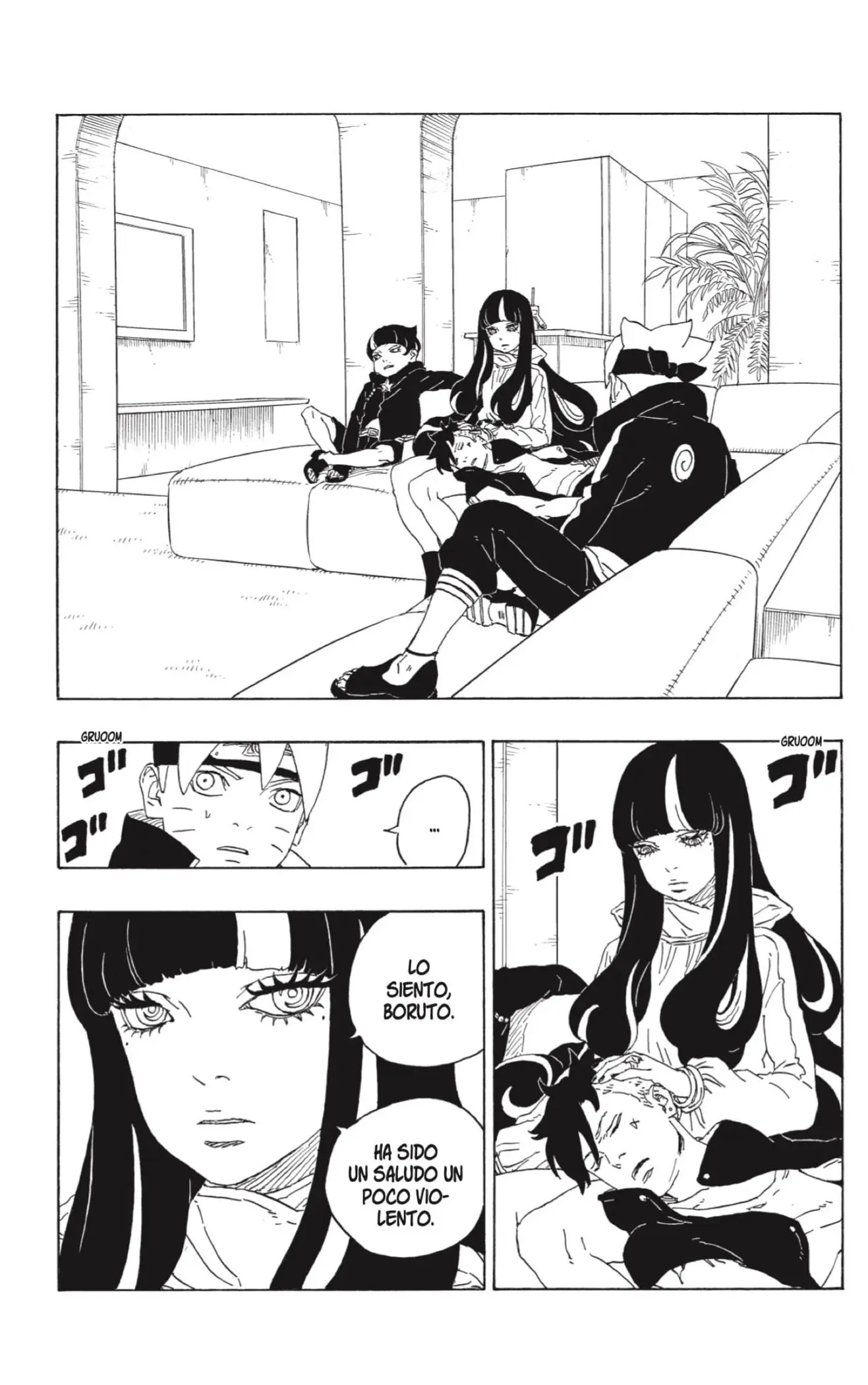 Boruto capítulo 74, página 37