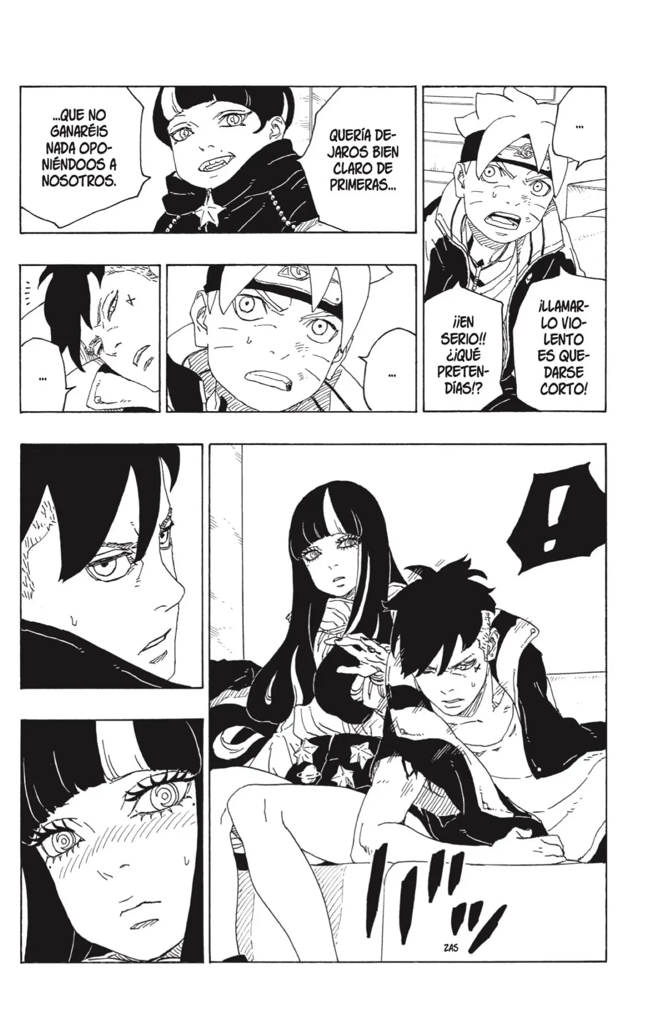 Boruto capítulo 74, página 38