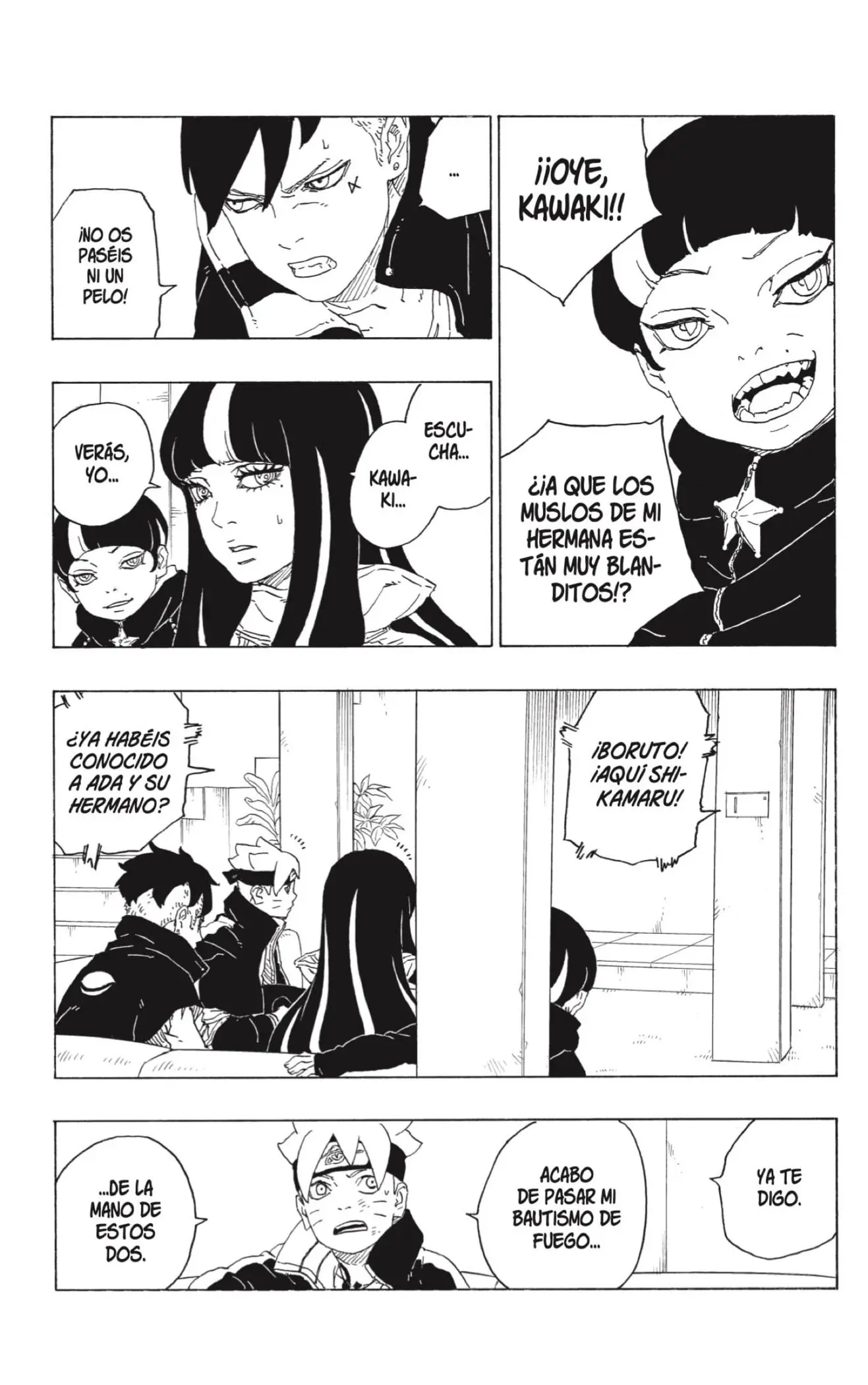 Boruto capítulo 74, página 39