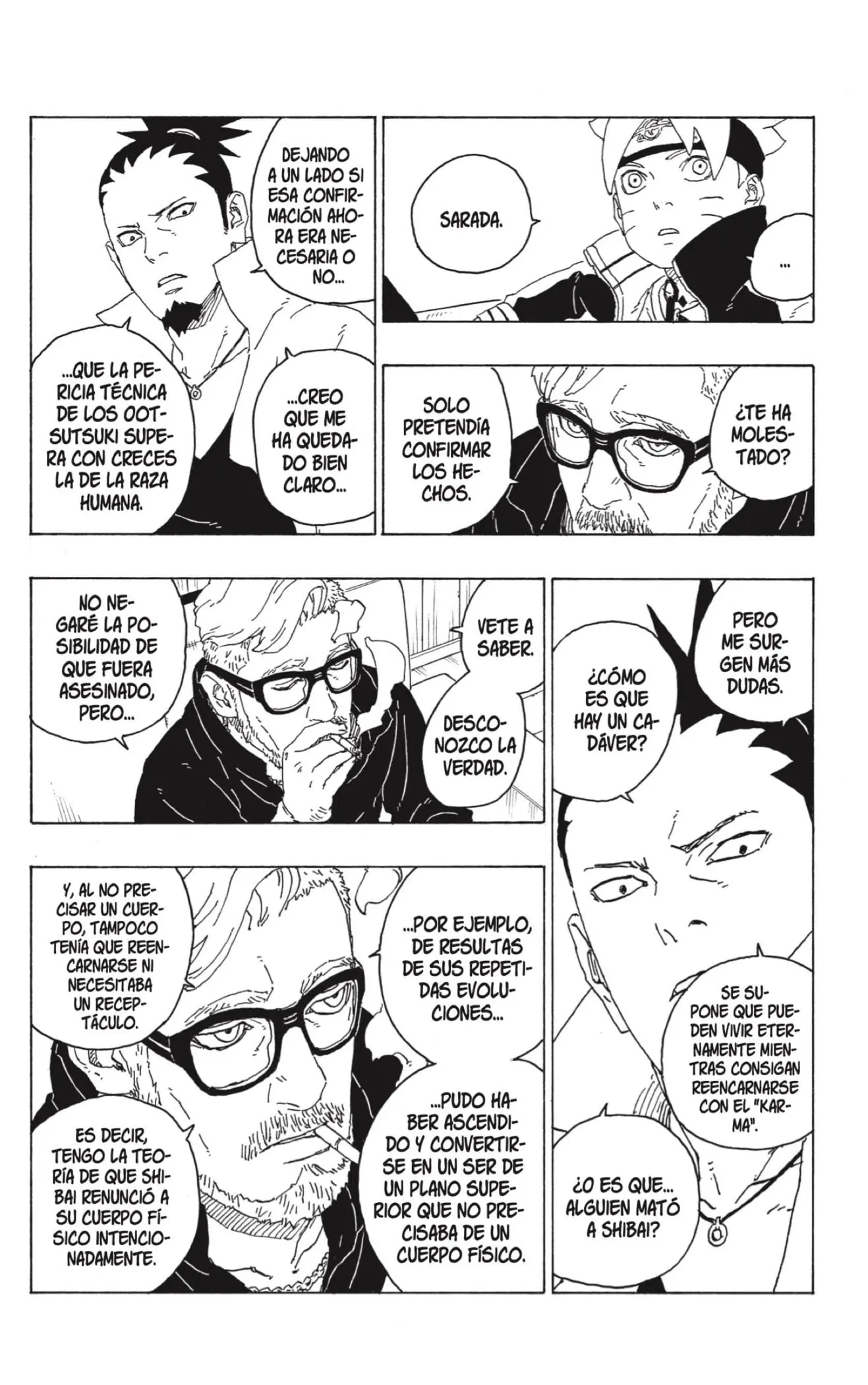 Boruto capítulo 75, página 14