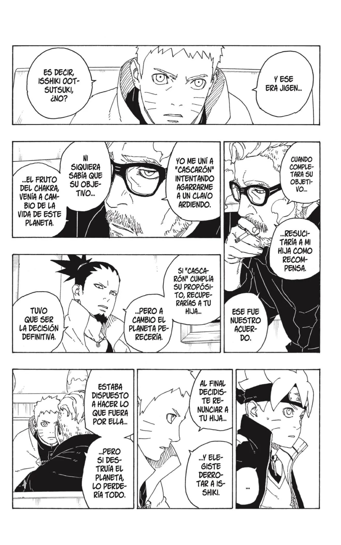 Boruto capítulo 75, página 28