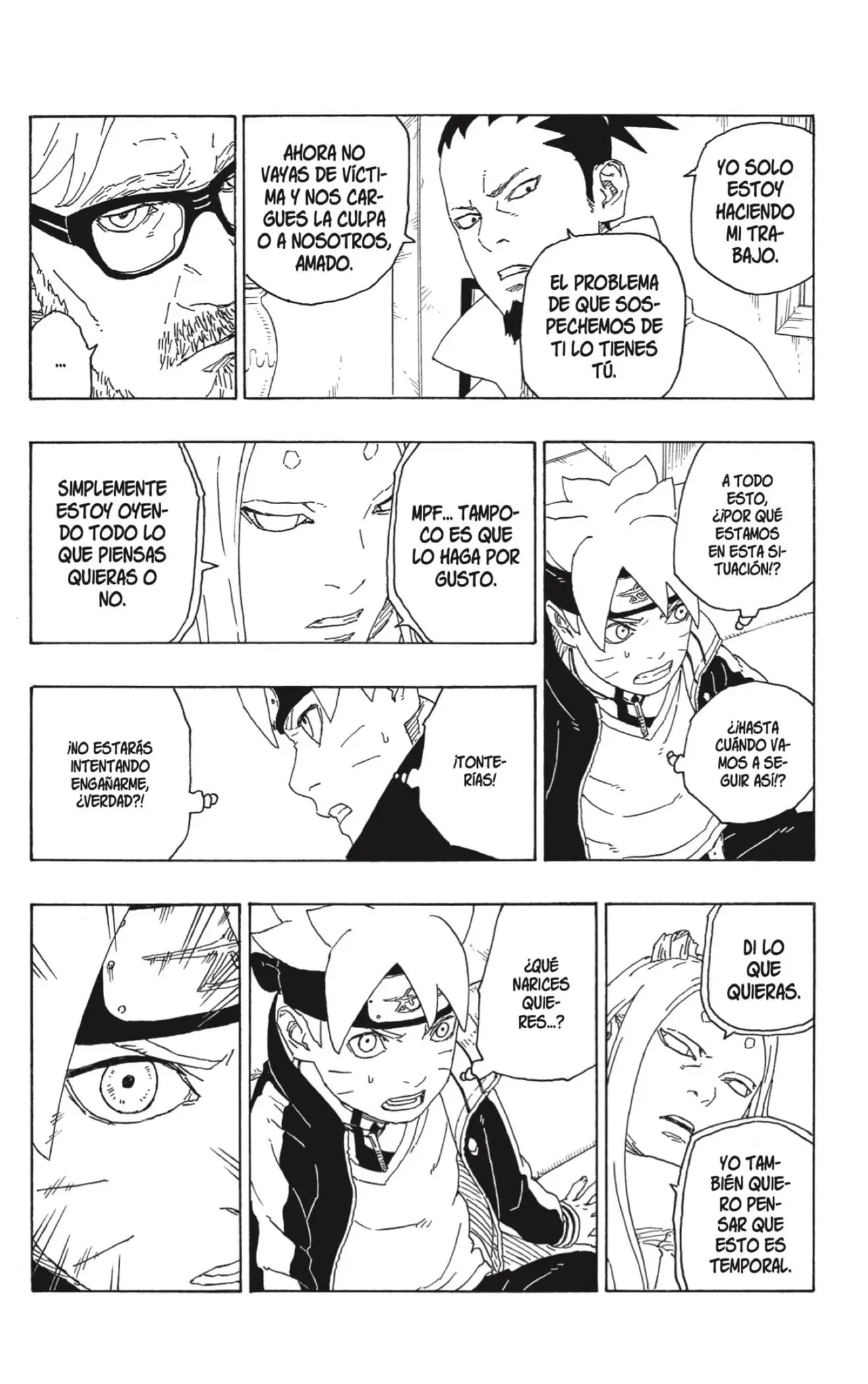 Boruto capítulo 75, página 38