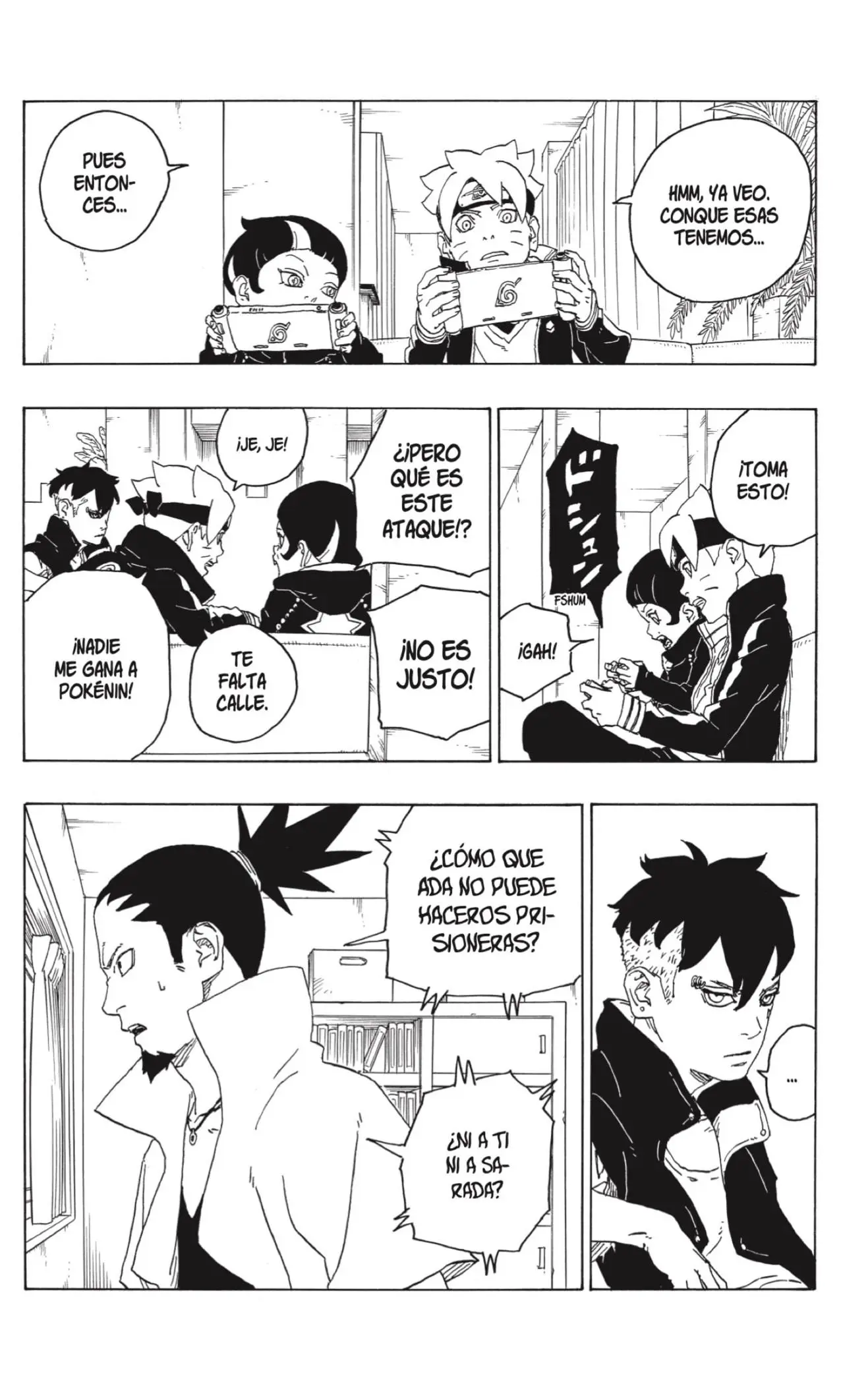 Boruto capítulo 76, página 34